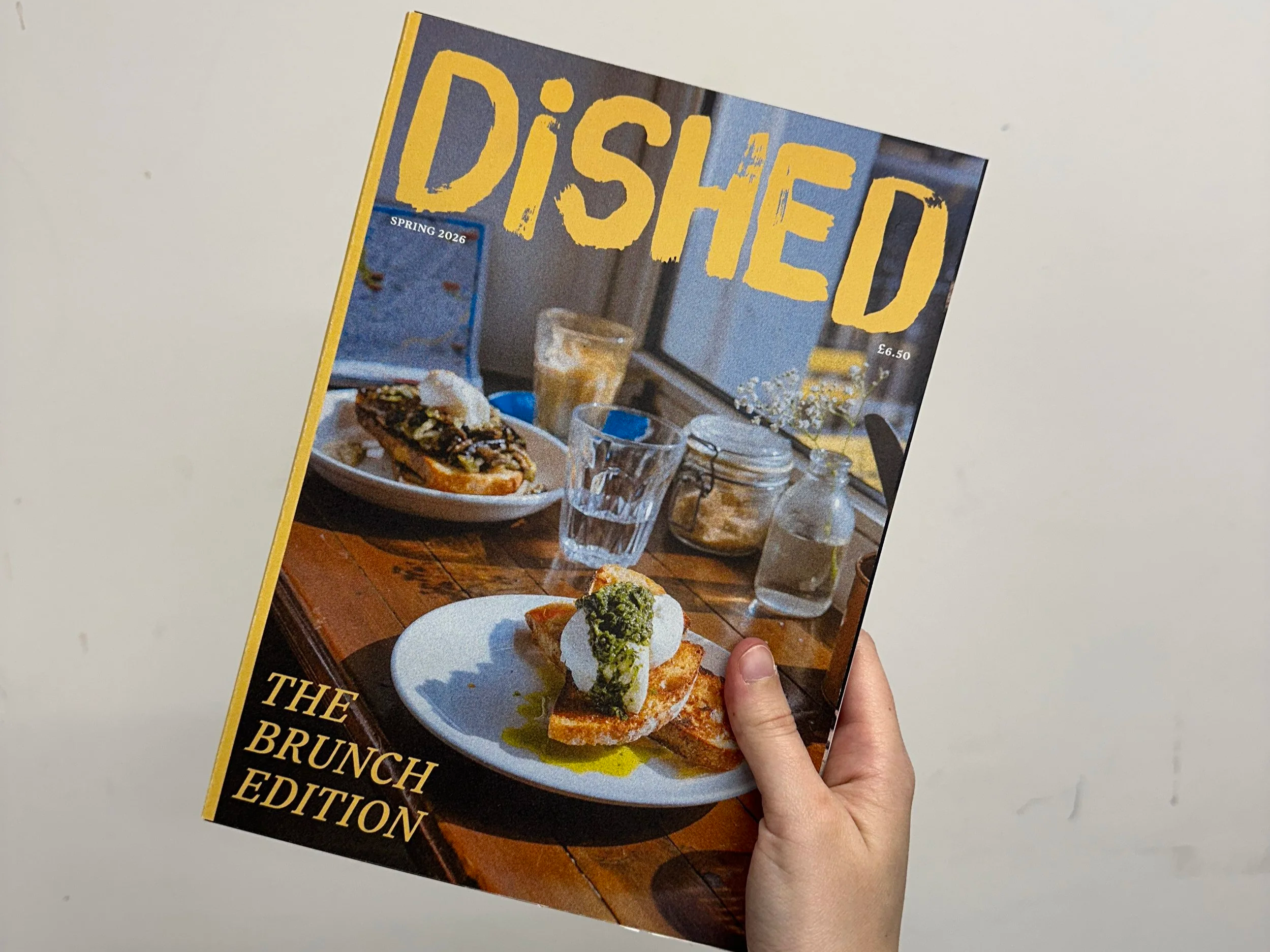 'DISHED: the brunch edition' cover
