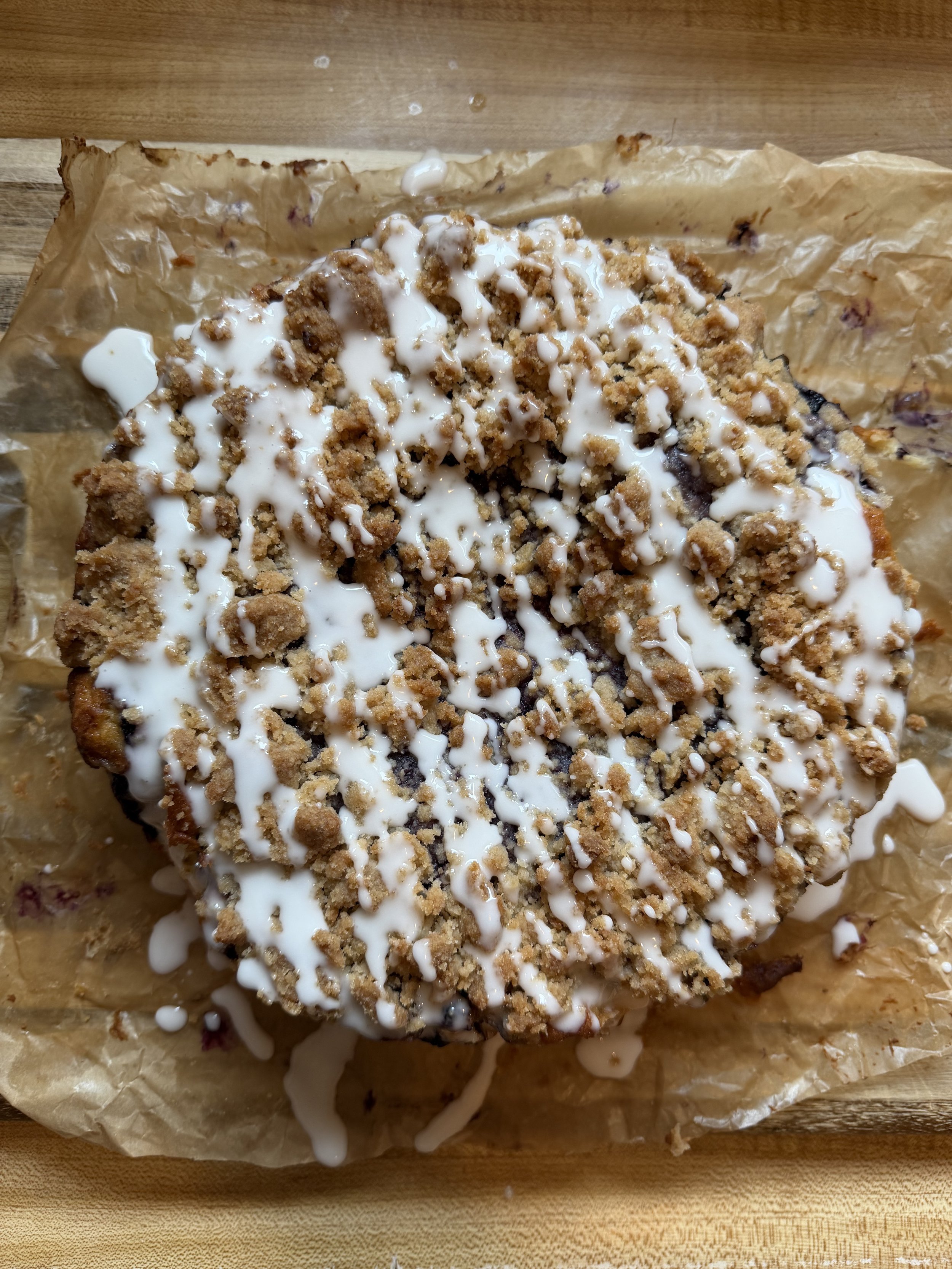 🫐 Blueberry Crumb Cake