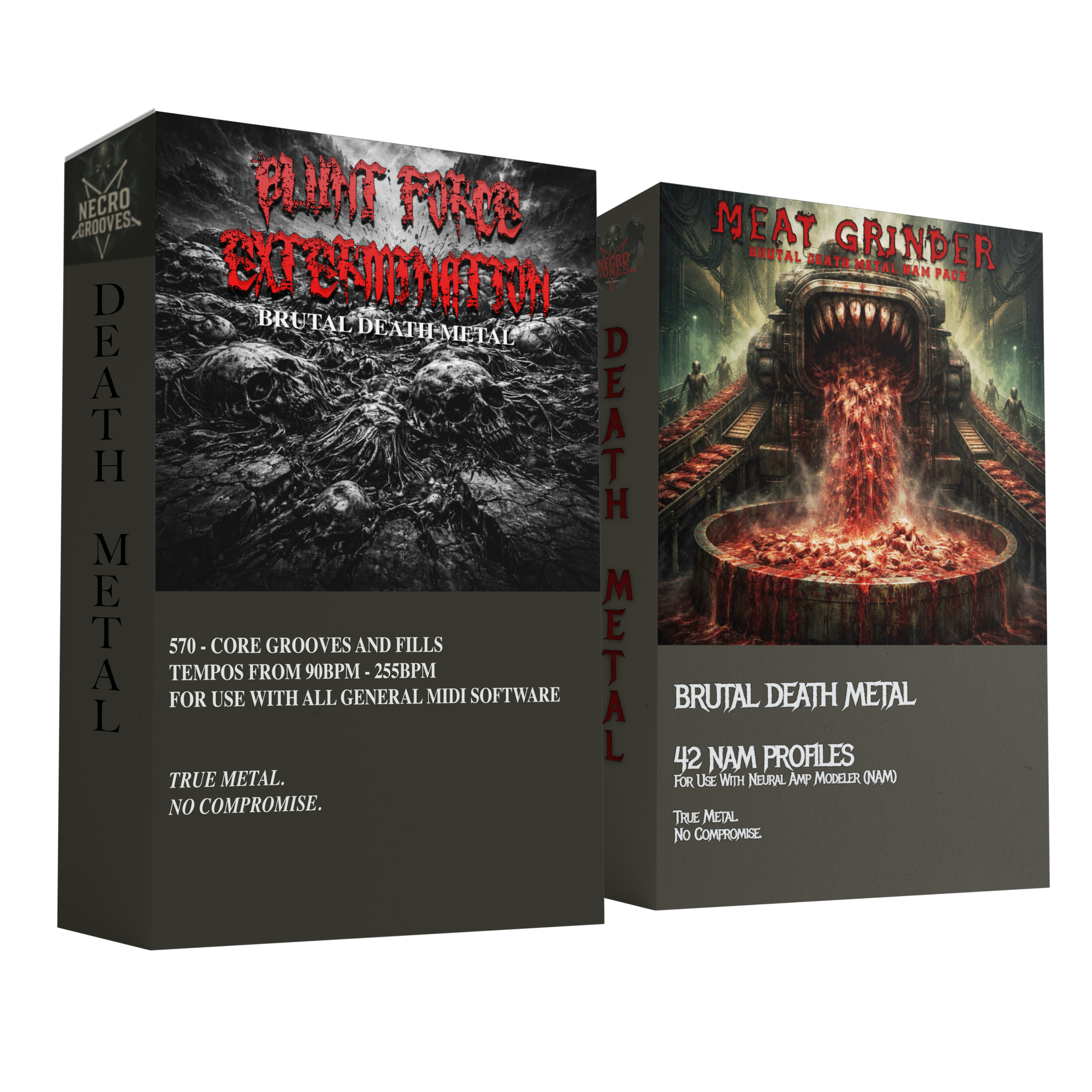 Extermination Grinder | Brutal Death Metal MIDI Drums & NAM Guitar Production Bundle