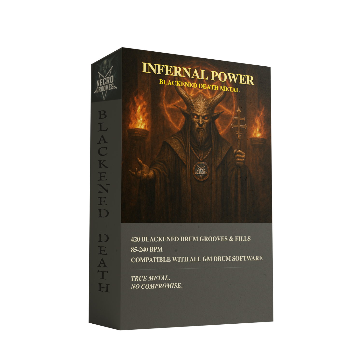 Infernal Power – Brutal Blackened Death MIDI Drum Pack | Necro