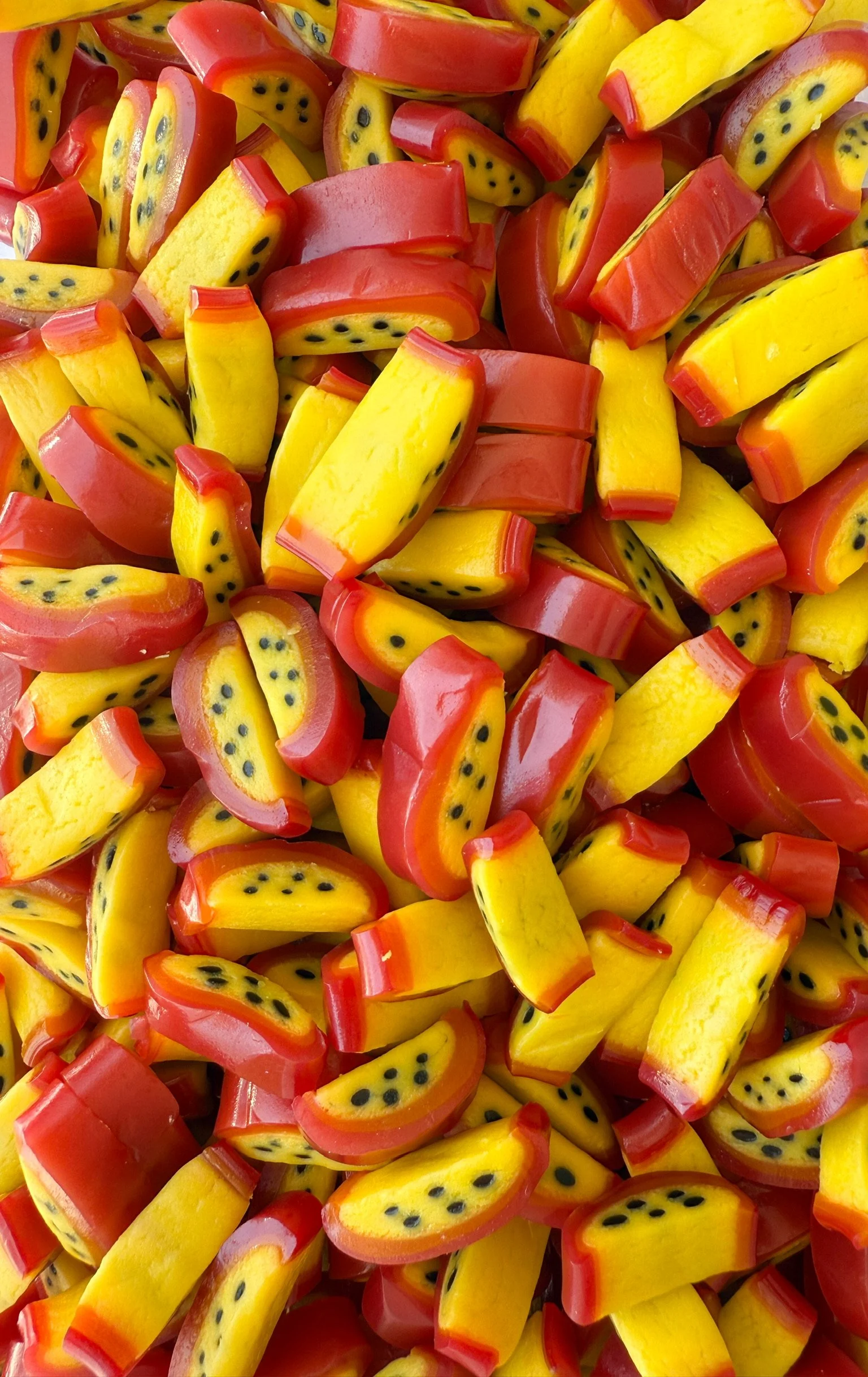 Passionfruit Licorice Slices
