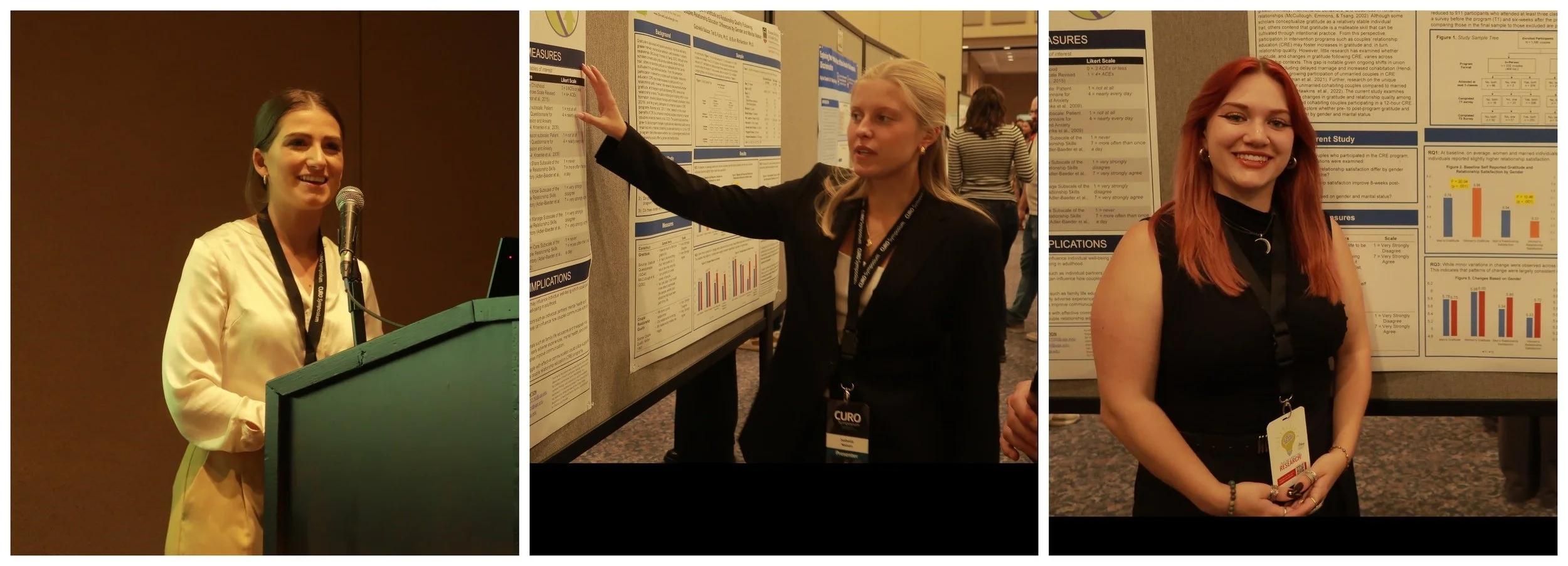CARE Lab students presenting at Spring 2006 CURO Conference.