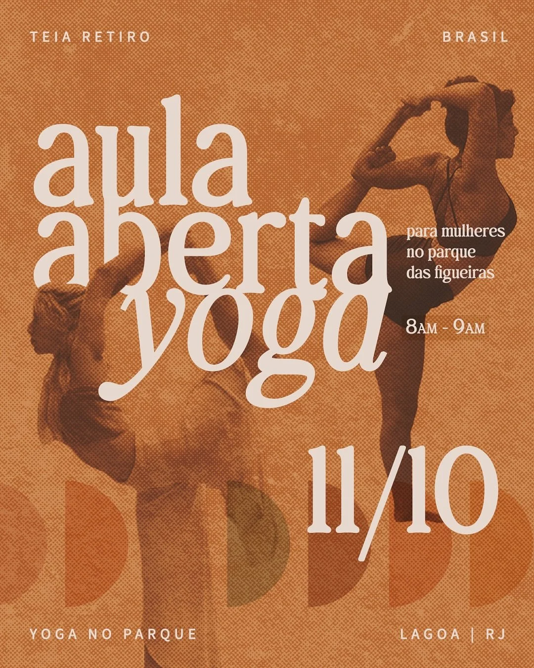 Uma manh&atilde; pra respirar por inteiro.

11 de outubro &middot; Come&ccedil;amos as 8h 🔮🌞
Parque das Figueiras | Lagoa &ndash; RJ

Aul&atilde;o gratuito de yoga s&oacute; para mulheres.
Com or&aacute;culo coletivo, corpo em presen&ccedil;a e pau