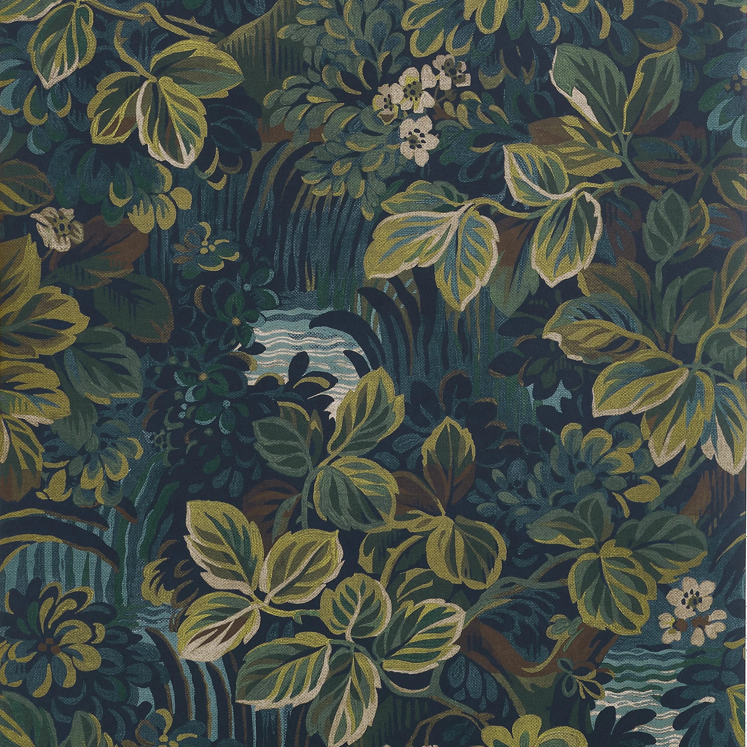 Night Garden | Green | Botanical | T10531