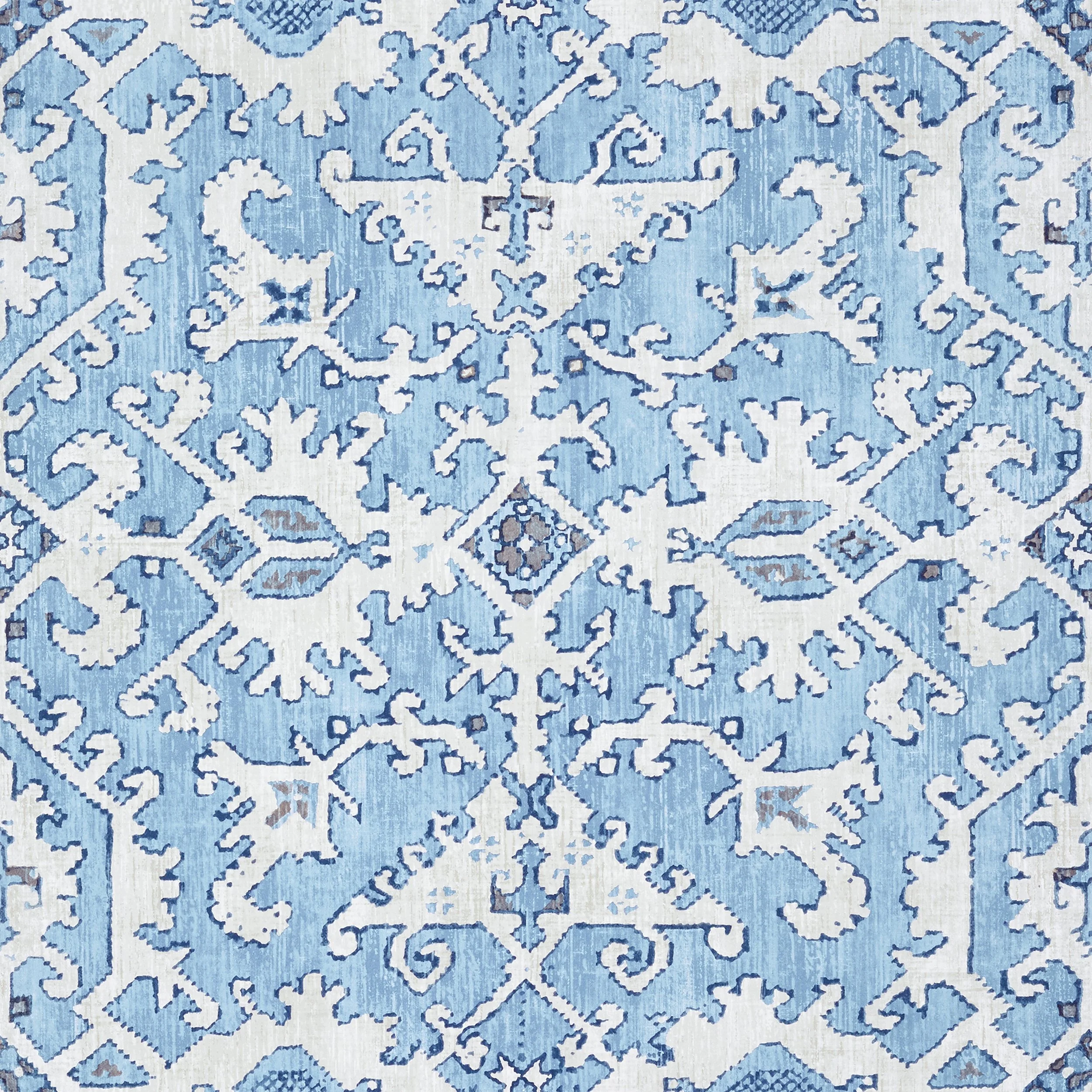 Pontorma | Blue | Patterned | AT24554
