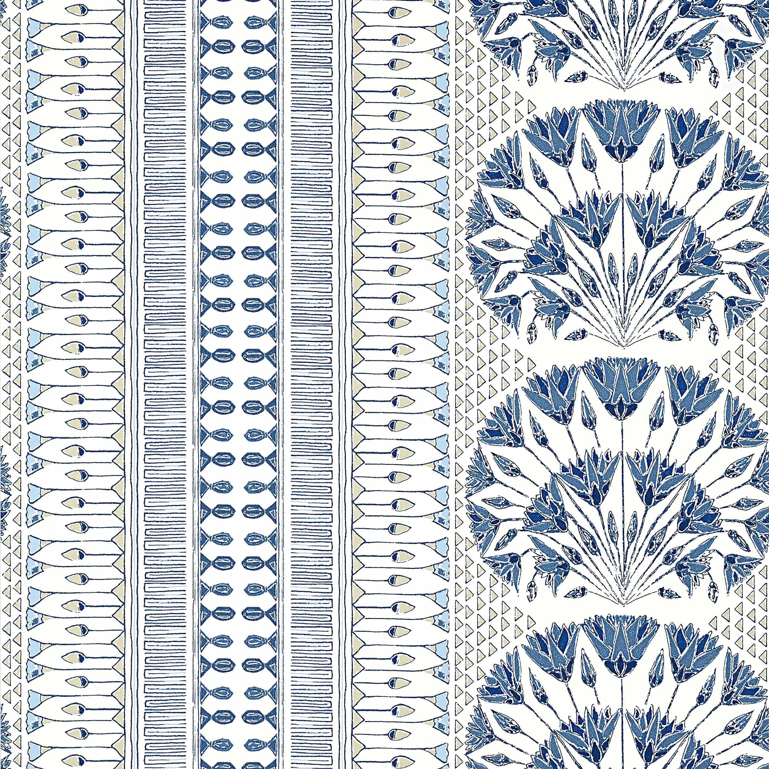 Cairo | Blue | Patterned | AT9624