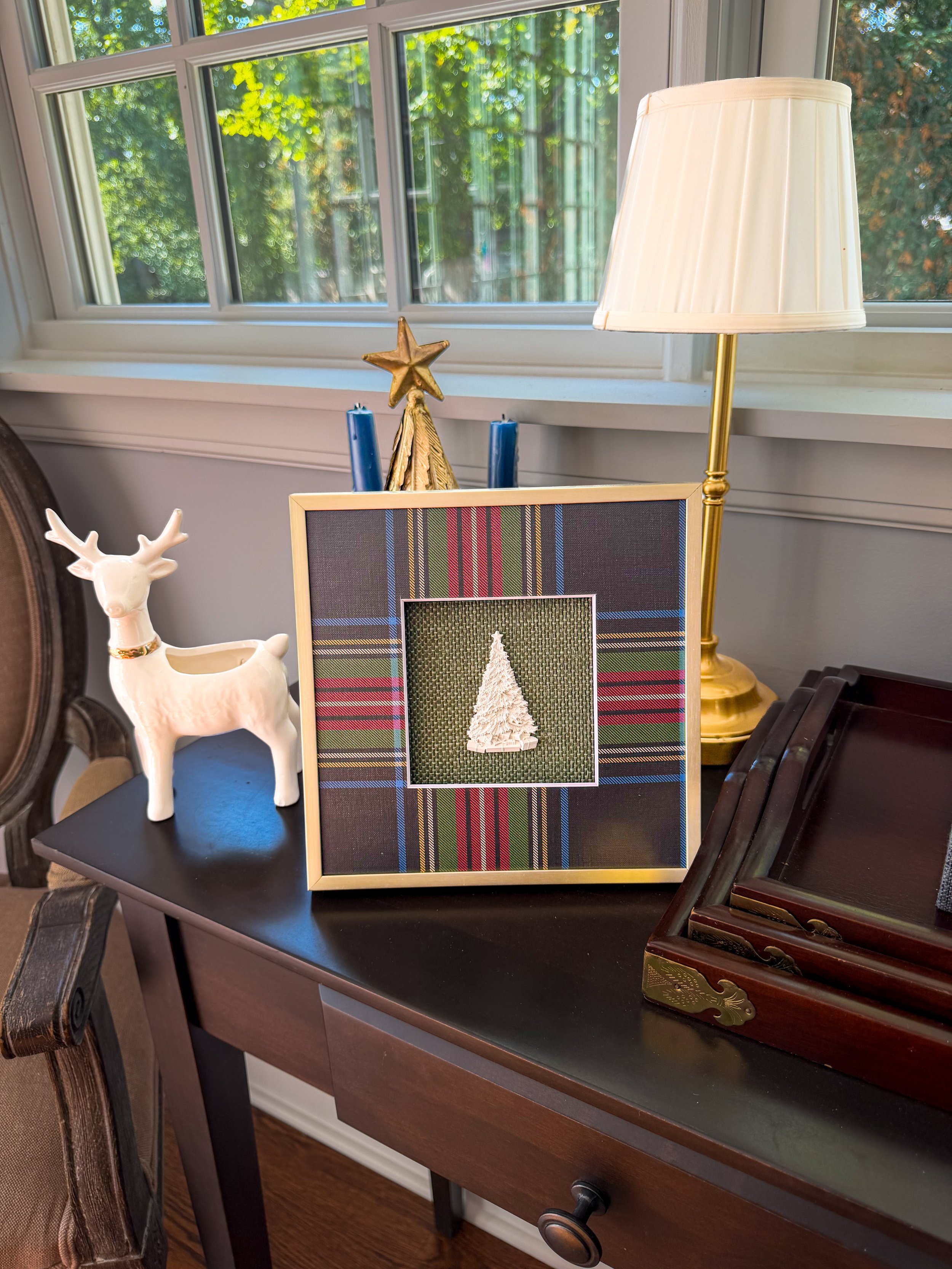 Christmas Tree Simple Frame | 8x8"