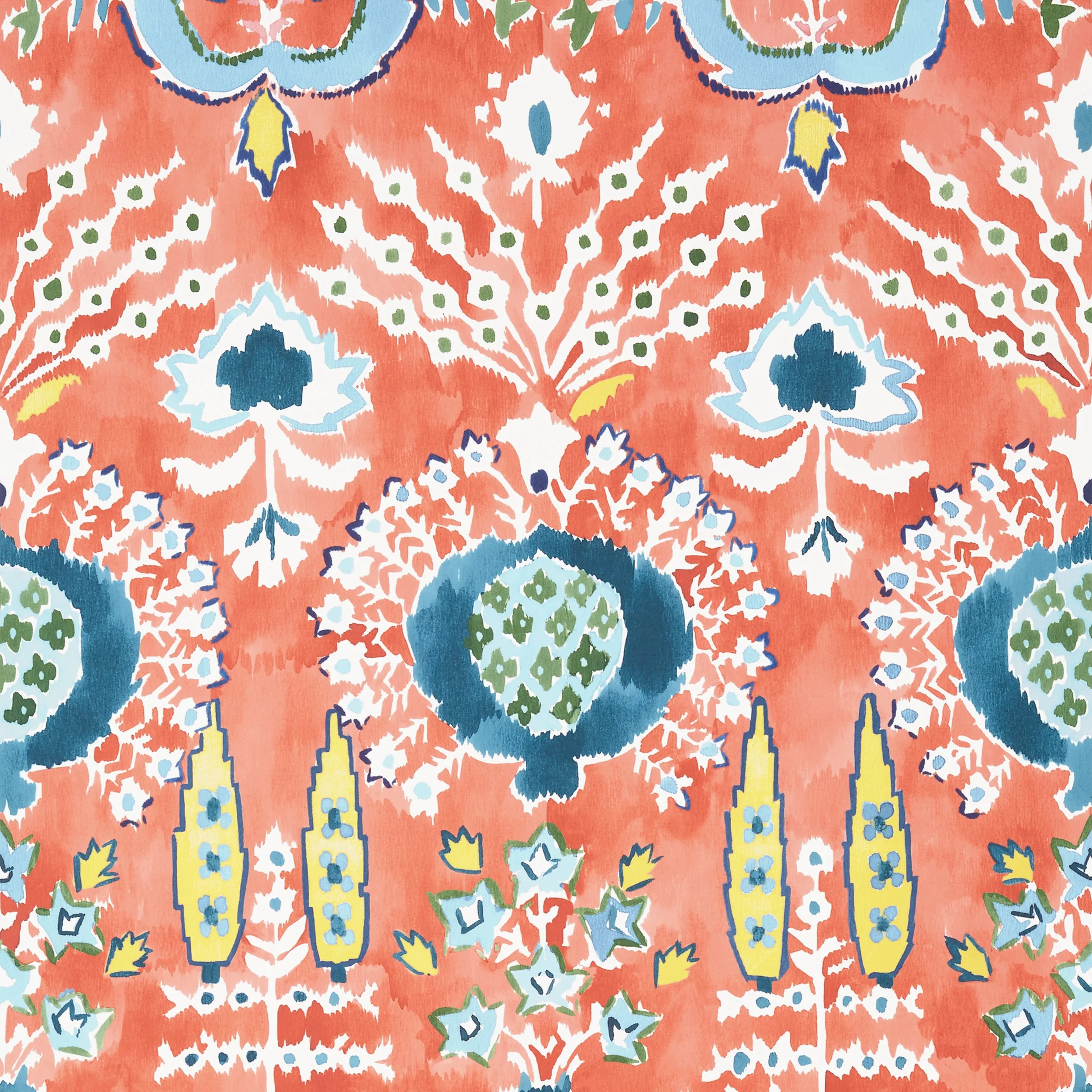 Mendoza Suzani | Orange | Patterned | T16243