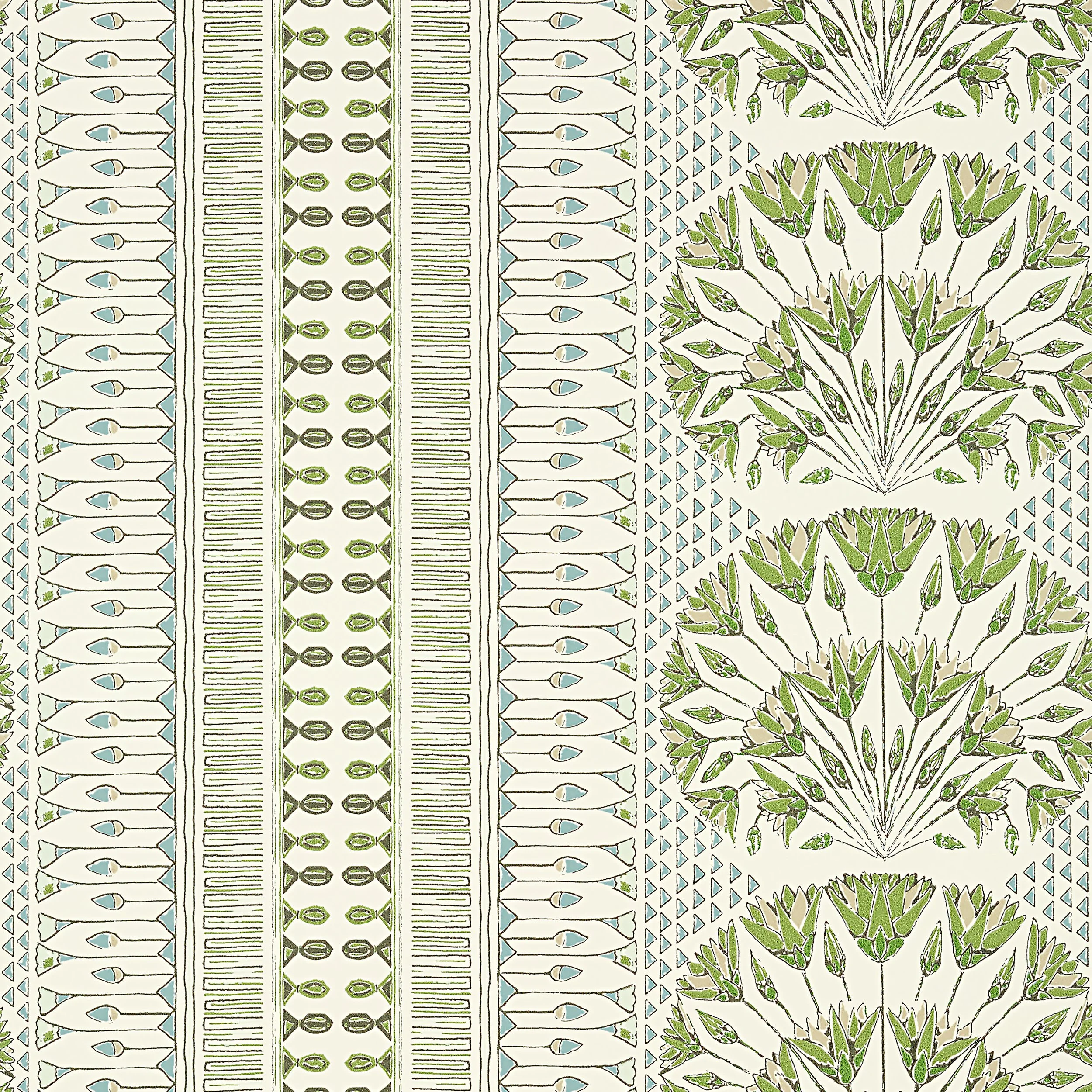 Cairo | Green | Patterned | AT9623
