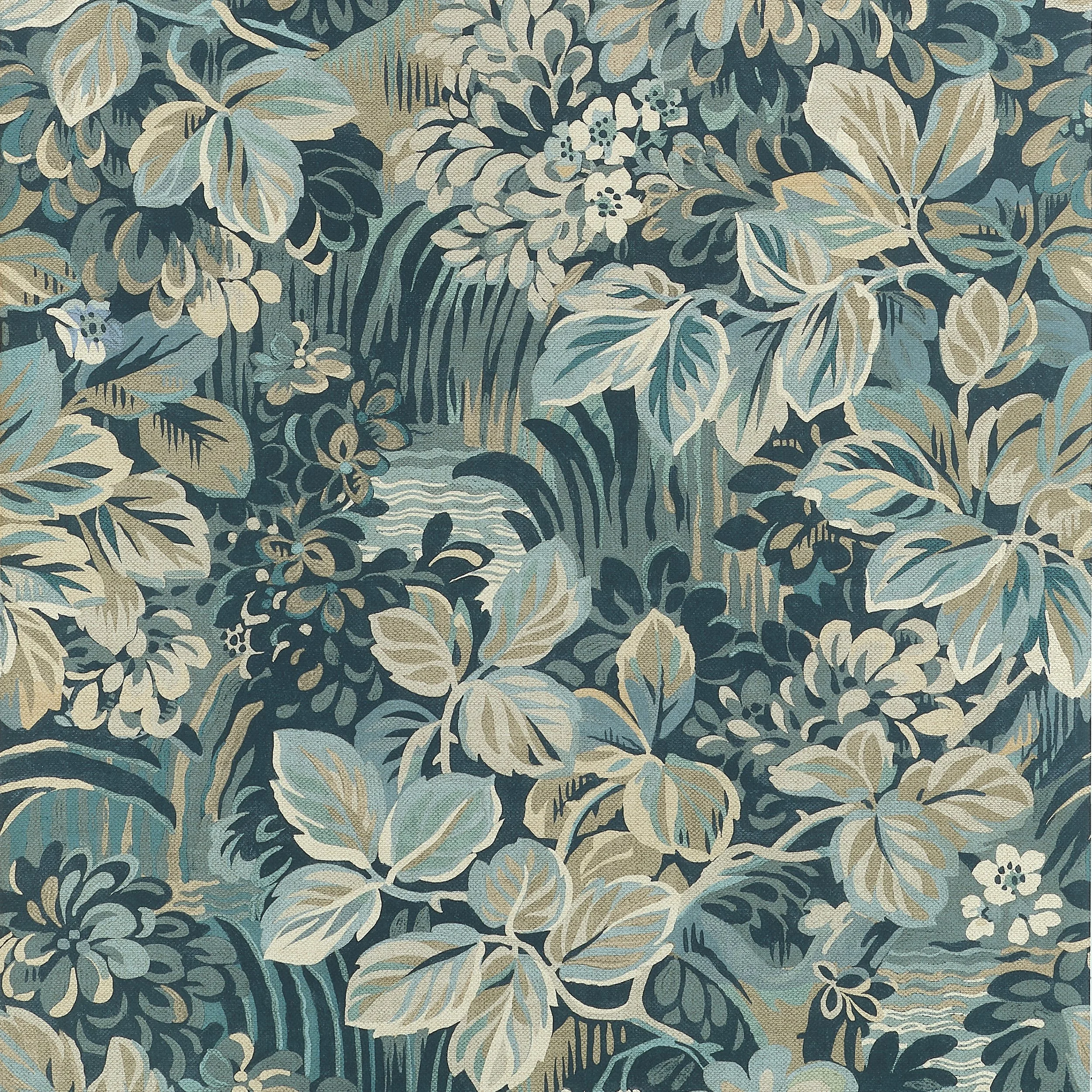 Night Garden | Blue | Botanical | T10533