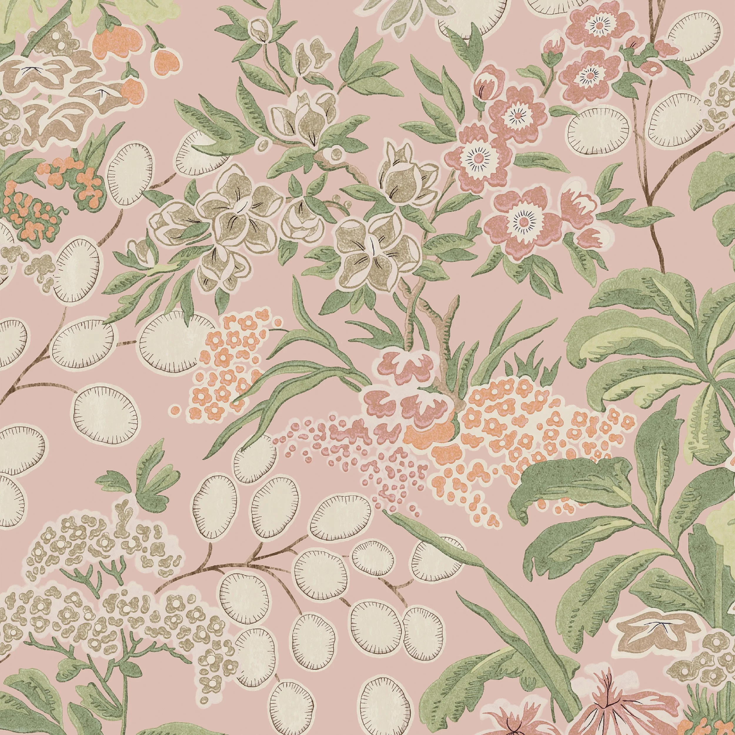 Meadow | Pink | Botanical | T42036