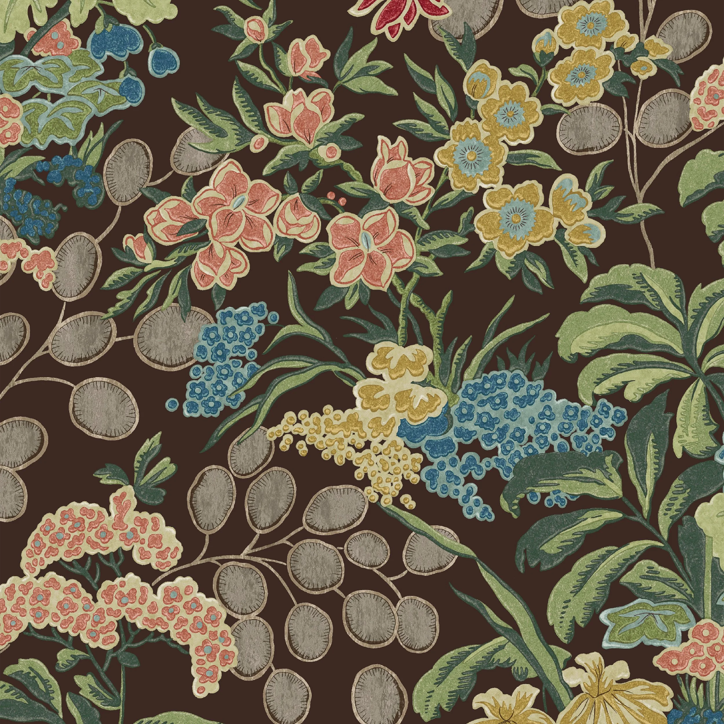 Meadow | Brown | Botanical | T42037