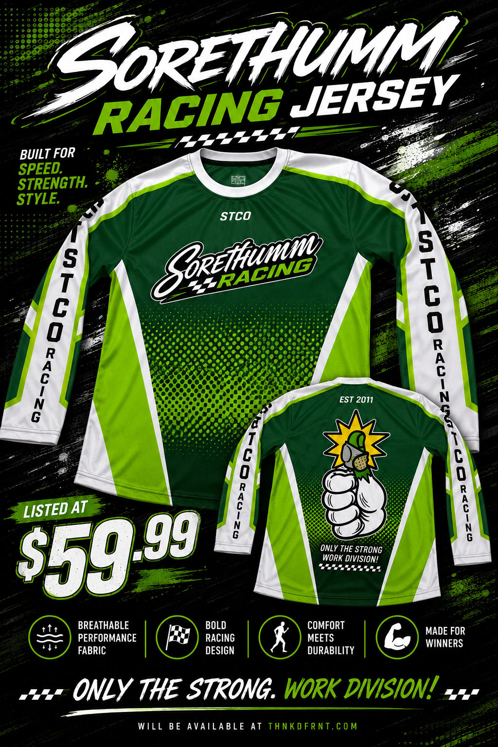SORETHUMM RACING JERSEY