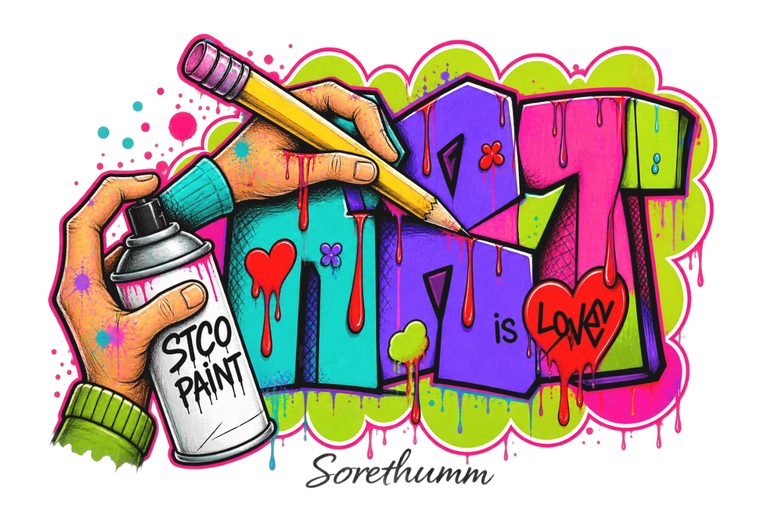 NEW LOGO FOR SORETHUMM FALL LONG /SHORT SLEEVE TEES AD SWEATSHIRTS