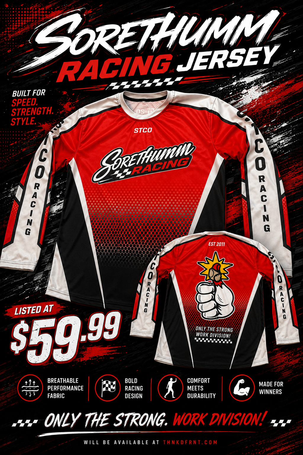 SORETHUMM RACING JERSEY