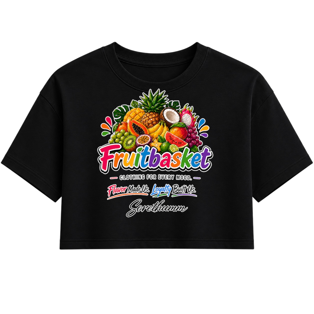 FRUIT BASKET CROP TEE