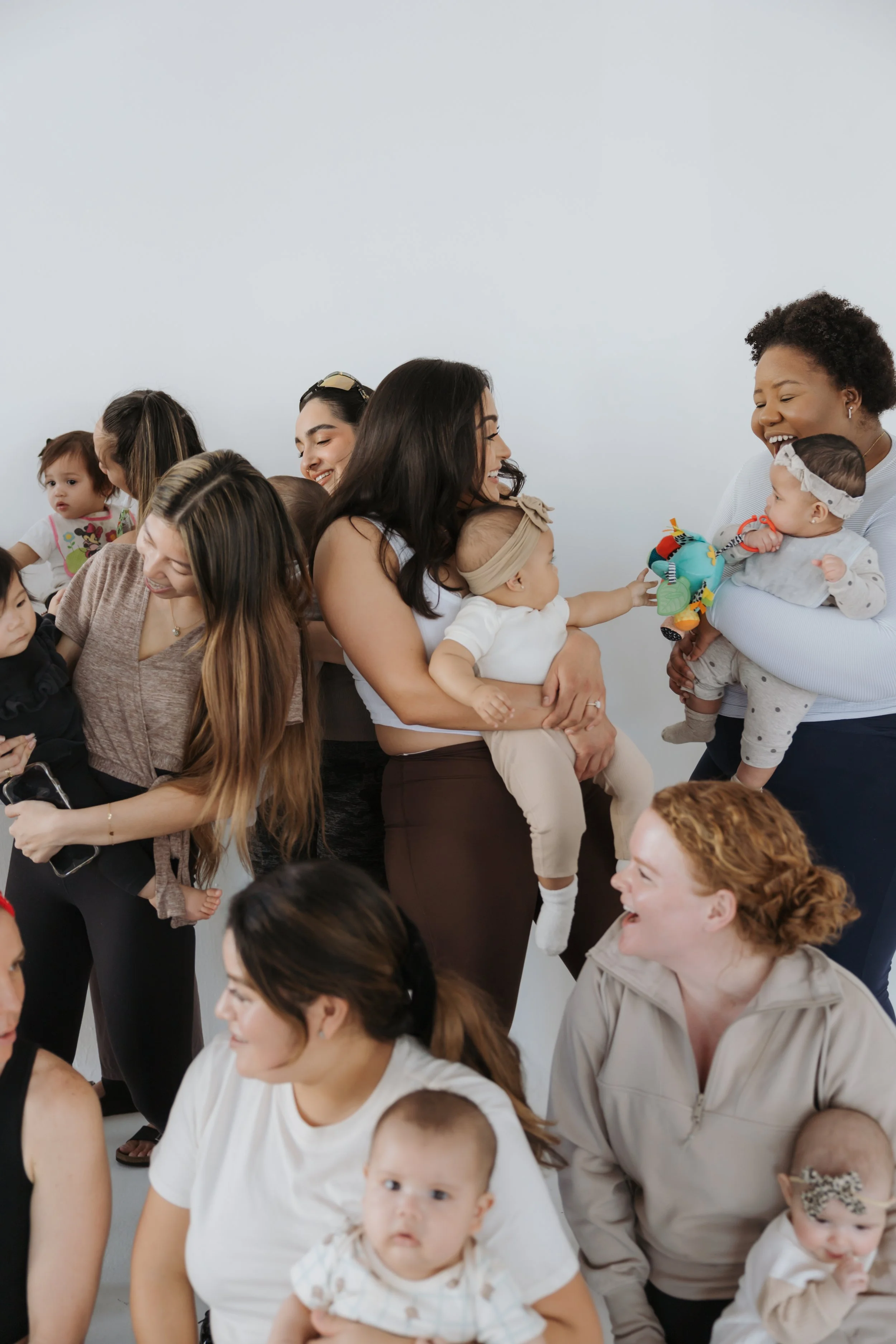 mommy and me pilates las vegas mom club mom group community 