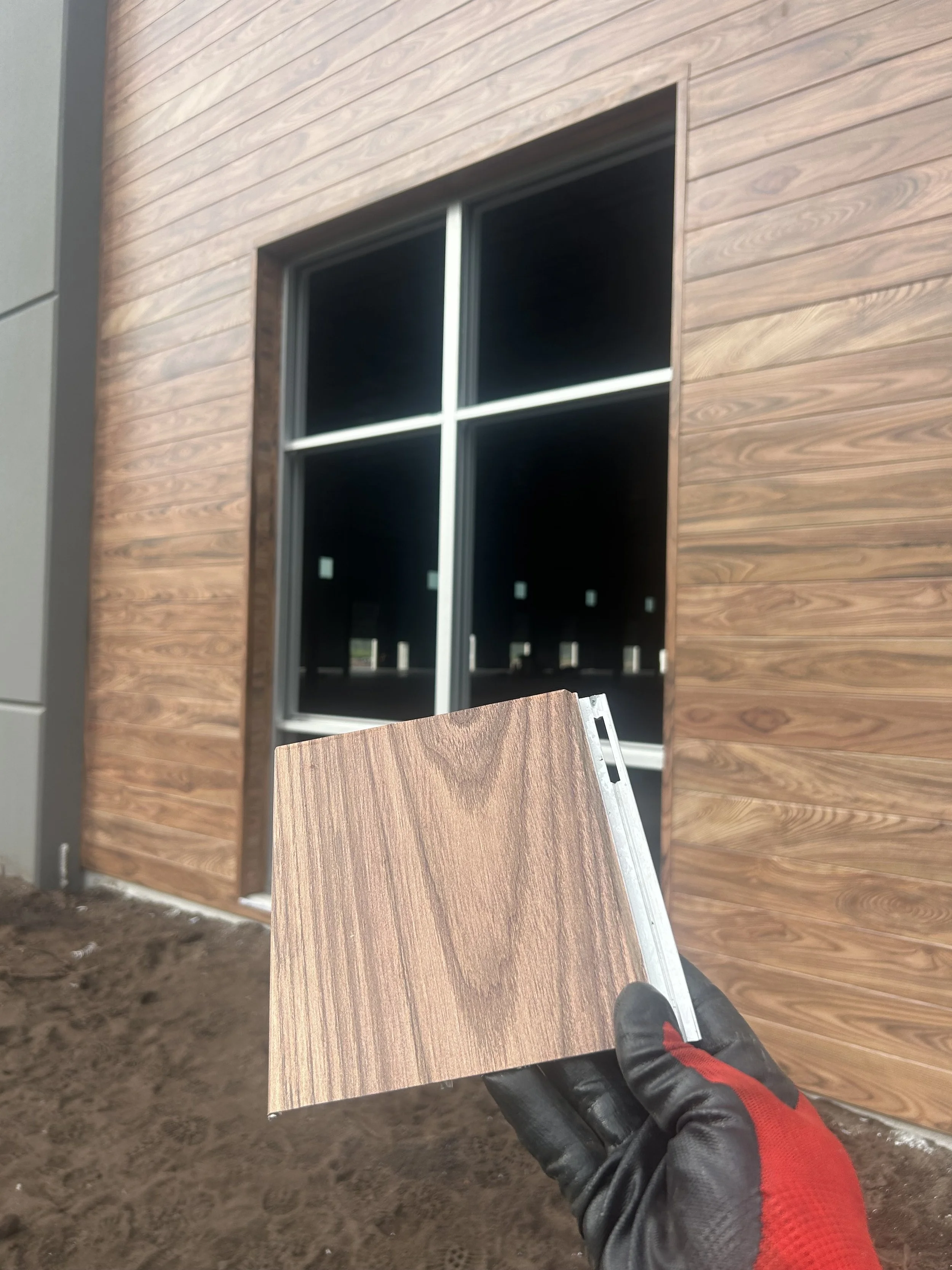 Dizal V Wood Plank Siding/Soffit