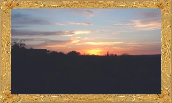 Jeanne Burrows-Johnson's "Photo of Tucson Sunset"
