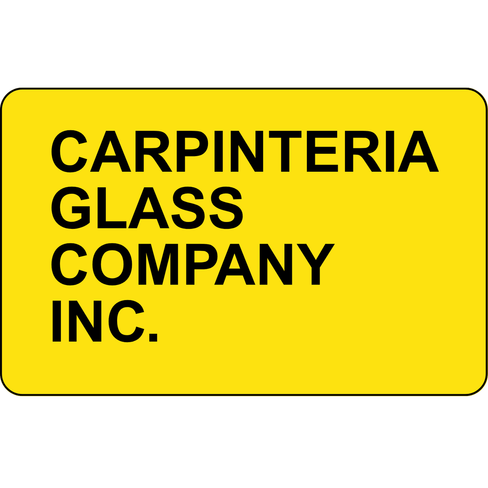 Carpinteria Glass Company Inc.