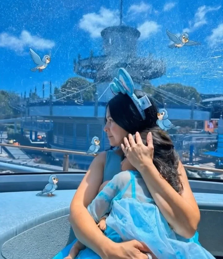 Seeing the world through Mila&rsquo;s eyes makes me wonder if this is the way she truly sees the world ⭐️ full of magic, wonder, little birds, playful puppies, and endless imagination. ✨💕 #shebuildsfromhome