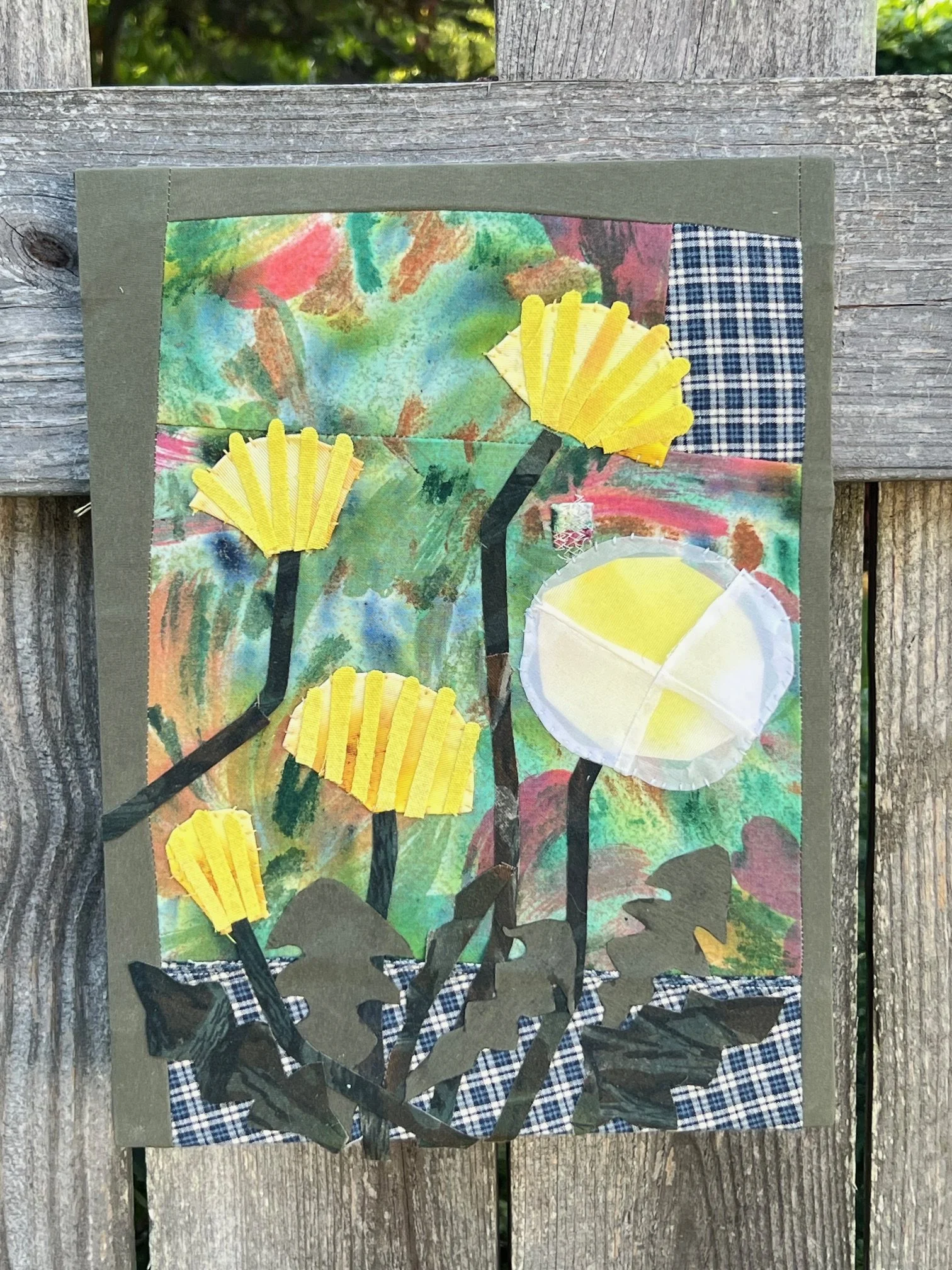 Dandelion Art by Hannah Goff 