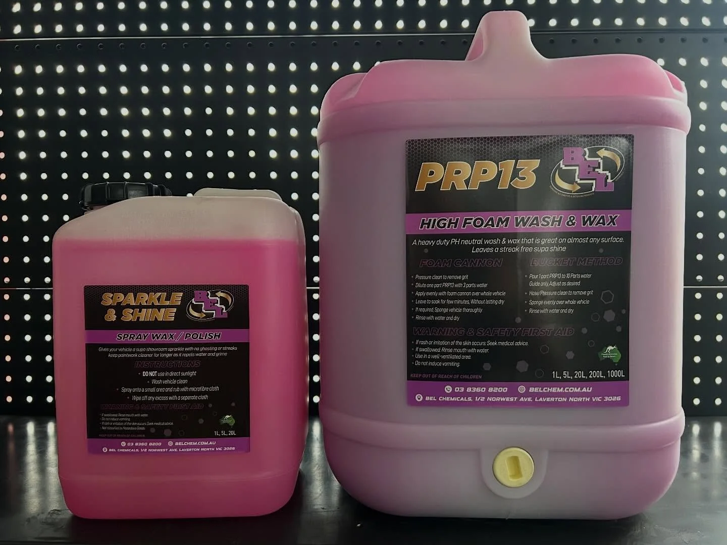 Buy a 5L Sparkle and Shine and get a 20L PRP13 for $85!!
$145 + GST
Available for a limited time only