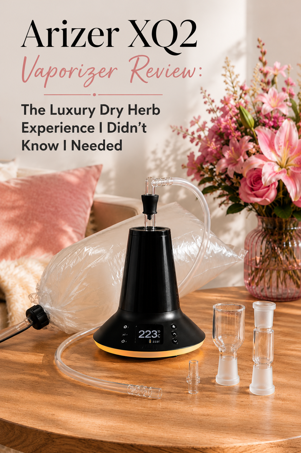 Arizer XQ2 Vaporizer Review: The Luxury Dry Herb Experience I Didn't Know I Needed