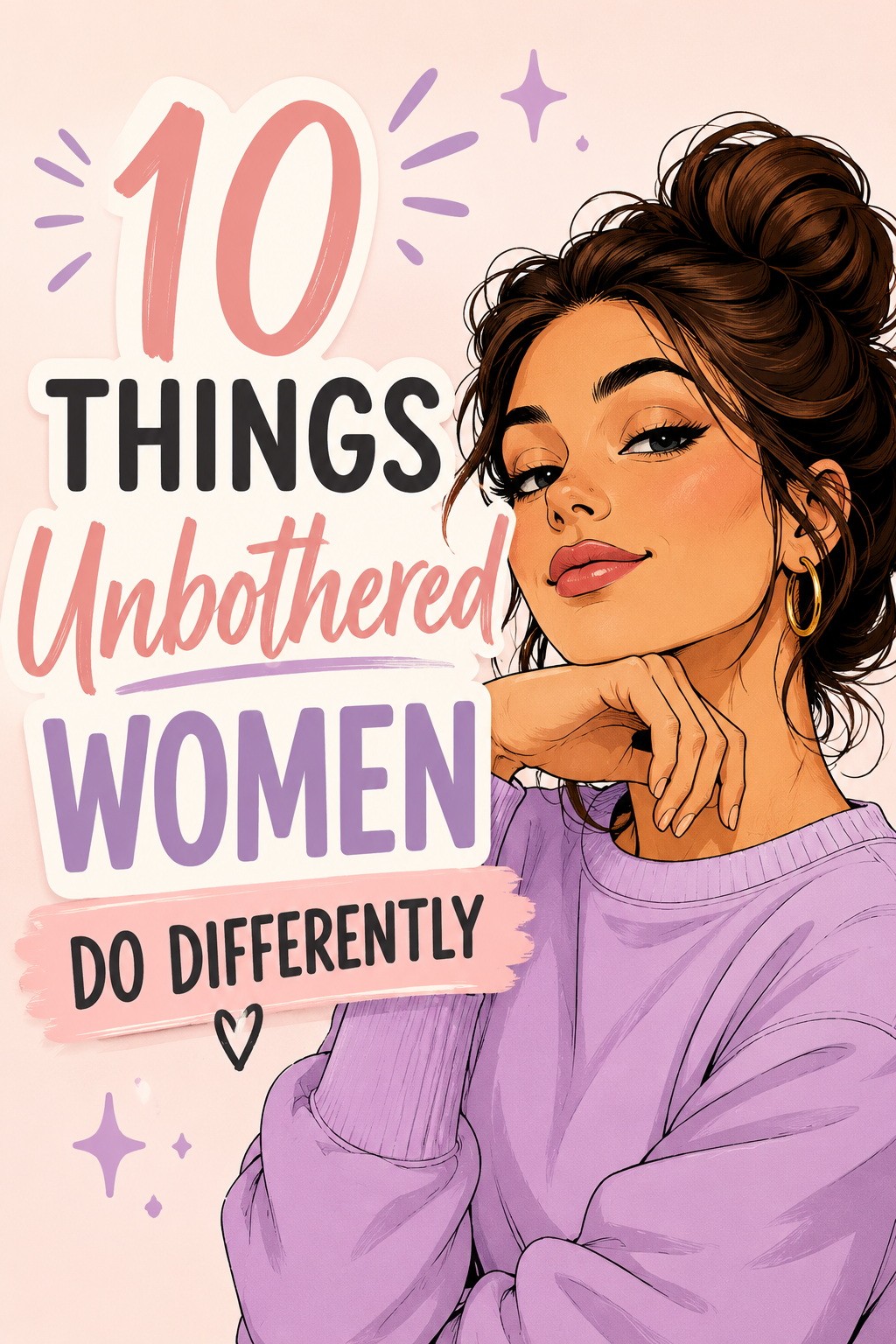 10 Things Unbothered Women Do Differently