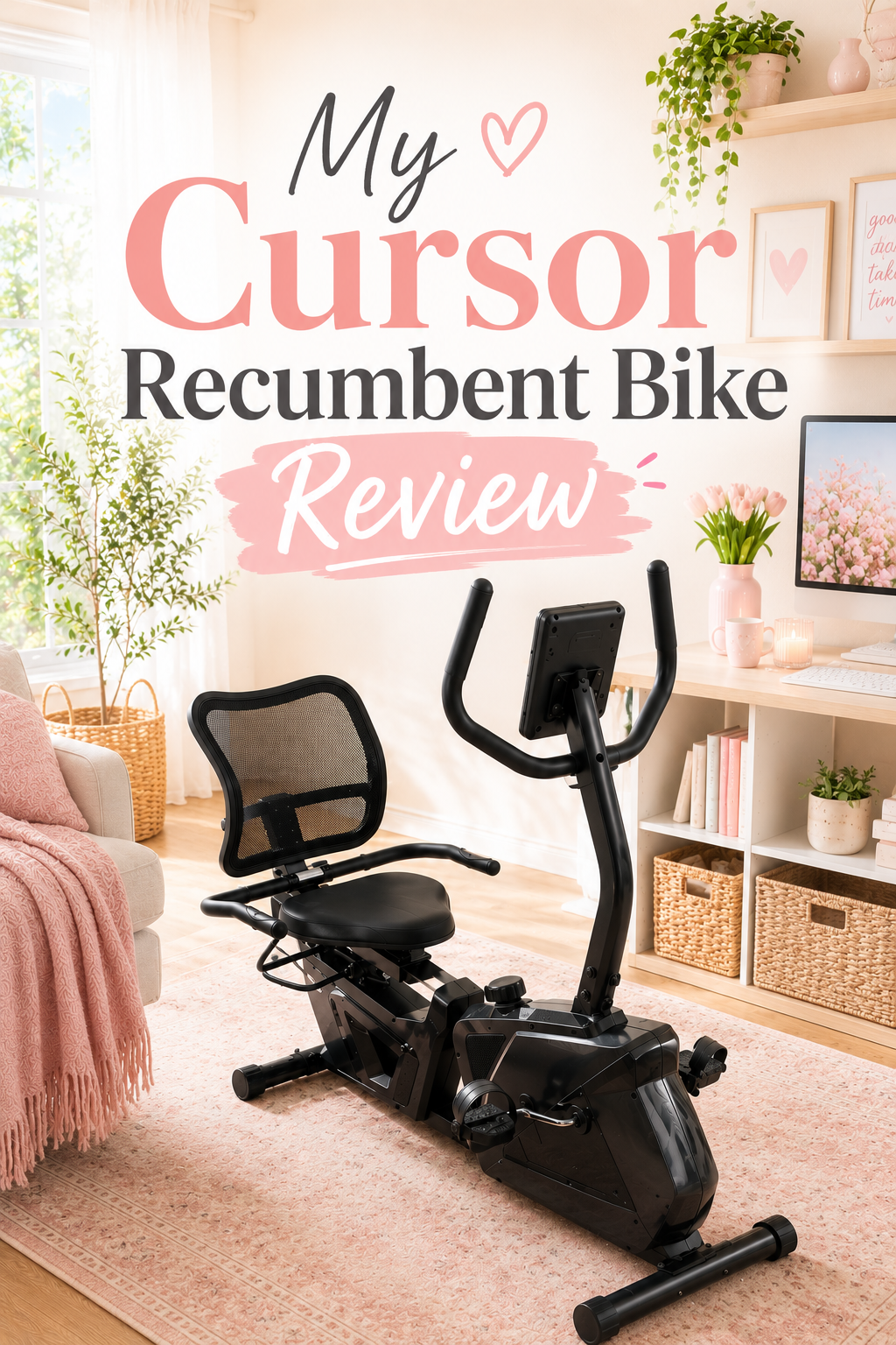 CURSOR FITNESS Recumbent Bike Review: The Home Office Upgrade I Didn't Know I Needed