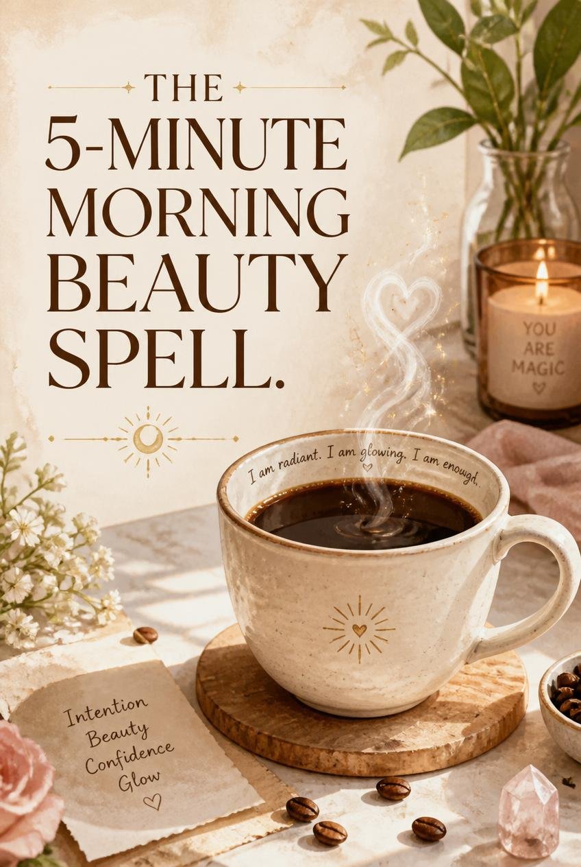 Create an eye-catching Pinterest image for The Five-Minute Beauty Spel.jpg