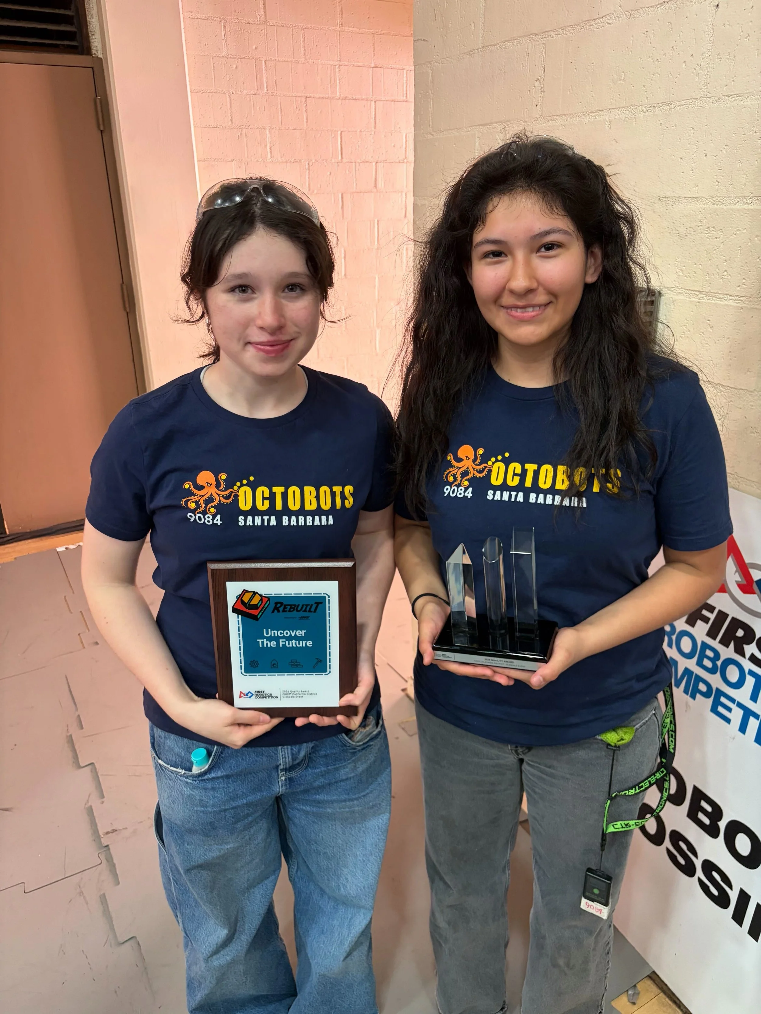 Dos Pueblos’ Octobots Team Wins Quality Award at District Level