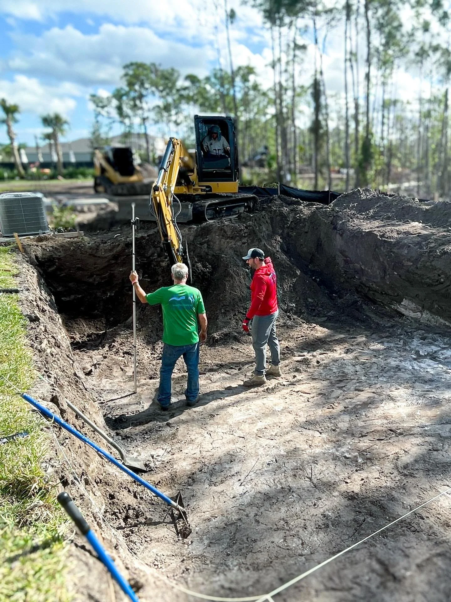 New pool dig underway 🚜
This father &amp; son team is excited to bring another backyard vision to life in the Park Trace community by D.R. Horton in Stuart, FL.
Quality work. Family values. Built to last.
#PoolConstruction #StuartFlorida #DRHortonHo