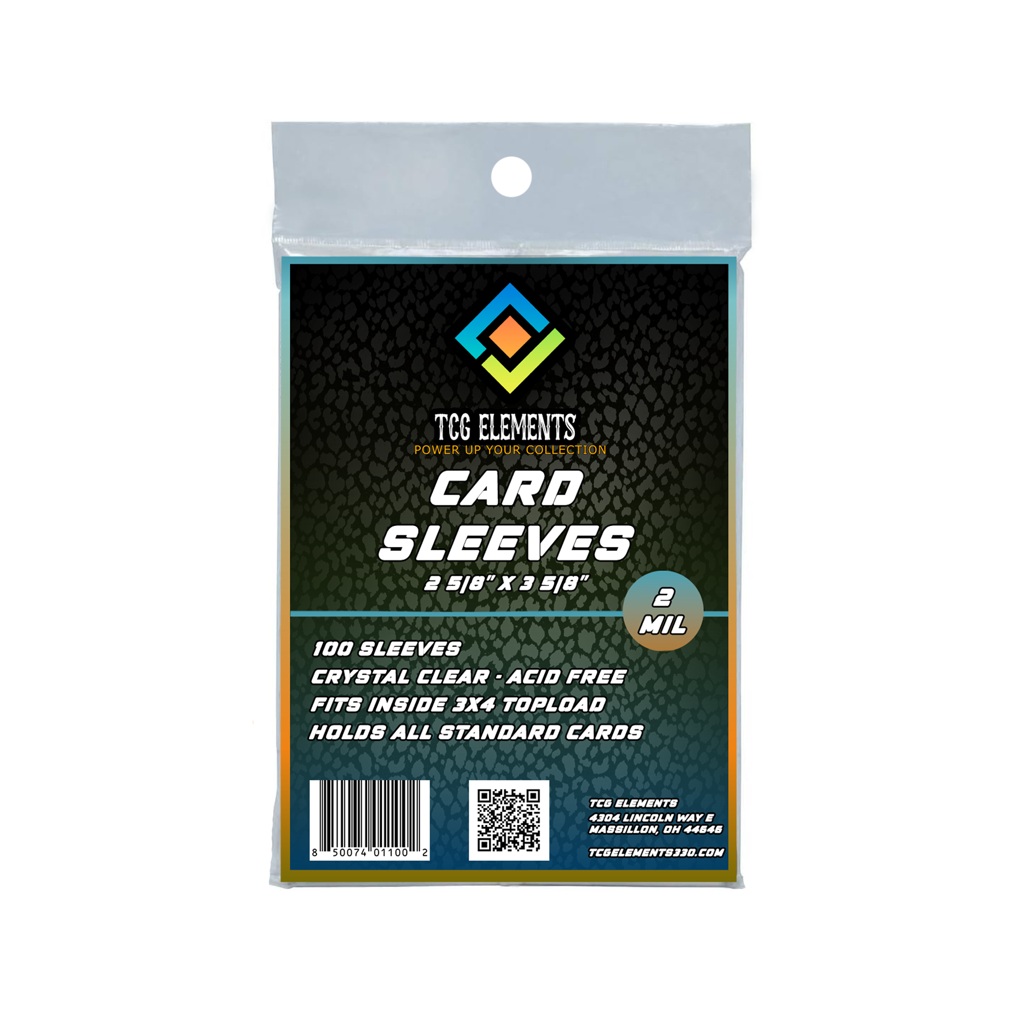 TCG Elements Card Sleeves | 100 CT