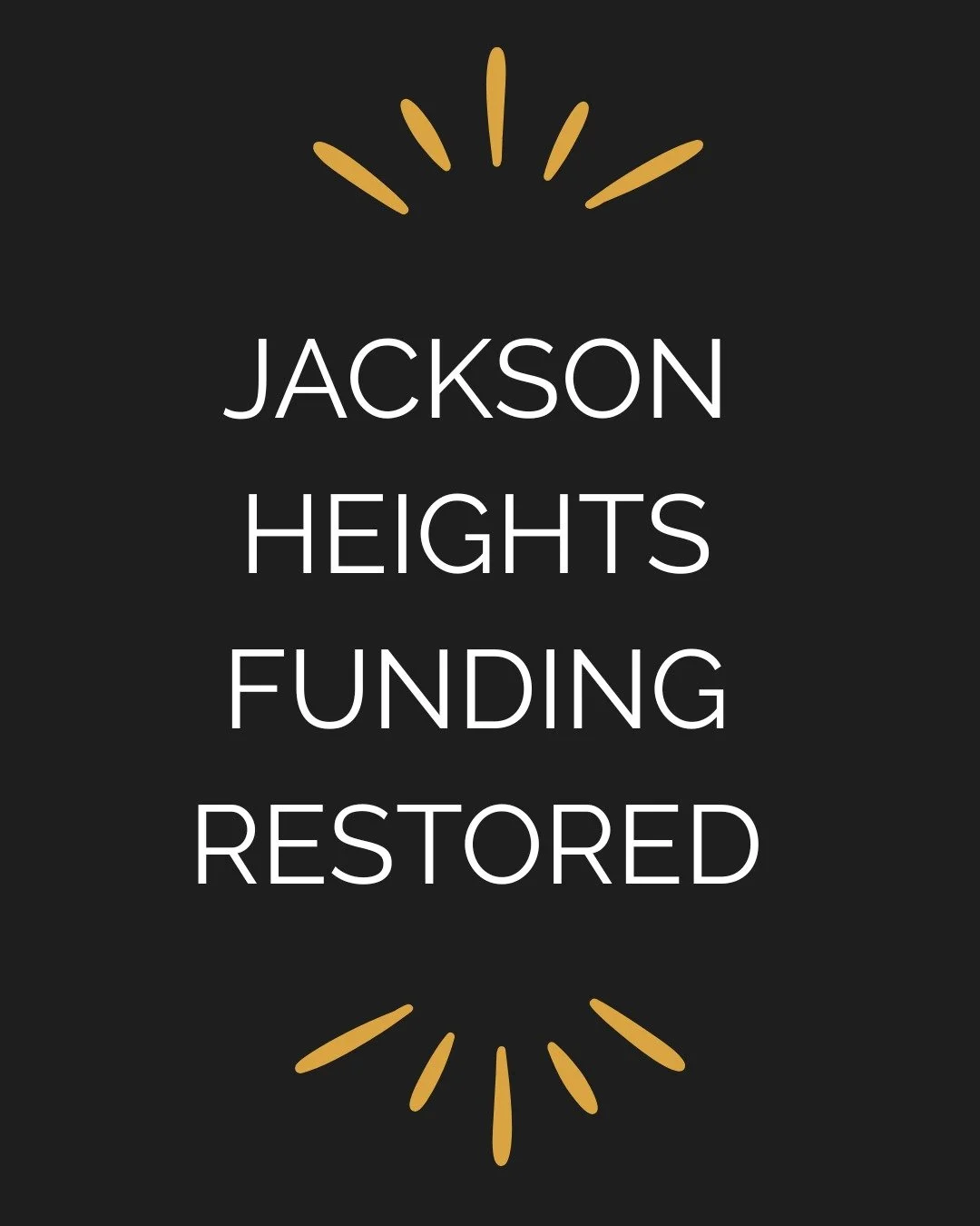 Thank you for your support, we couldn't have done it without you! Please see our website for more details. ❤️