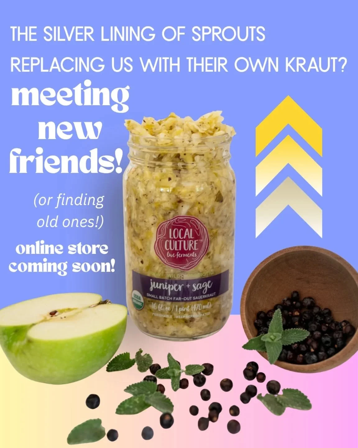 📣 Online Store Launching Soon !!! 📣
#fermented #localcultureferments #juniper #kraut #raw #vegan #sauerkraut #supportsmallbusiness #cleaneating #guthealth #guthealthy #cleanpantry