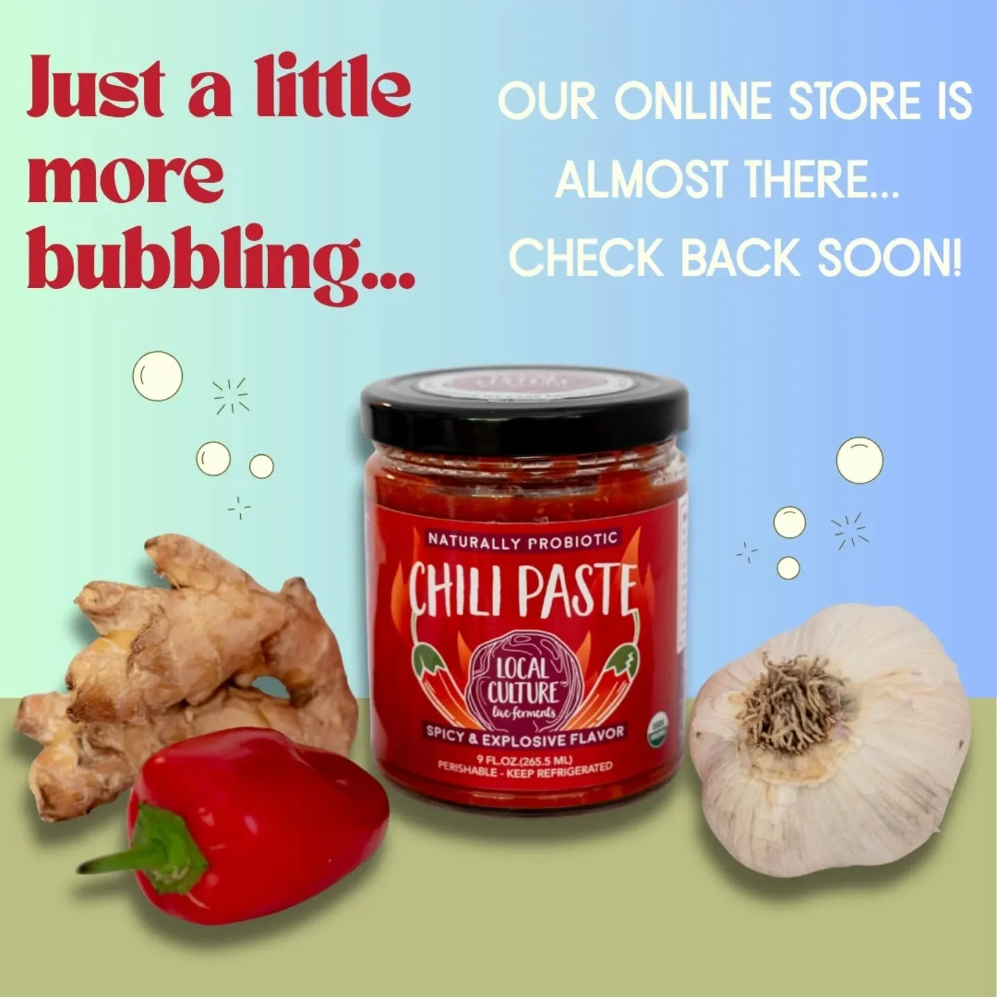 🎉 we're excited .... !!
#chilipaste #chili #organic #fermented #fermentedfoods #raw #localcultureferments #gingergarlicpaste #vegan #hotsauce