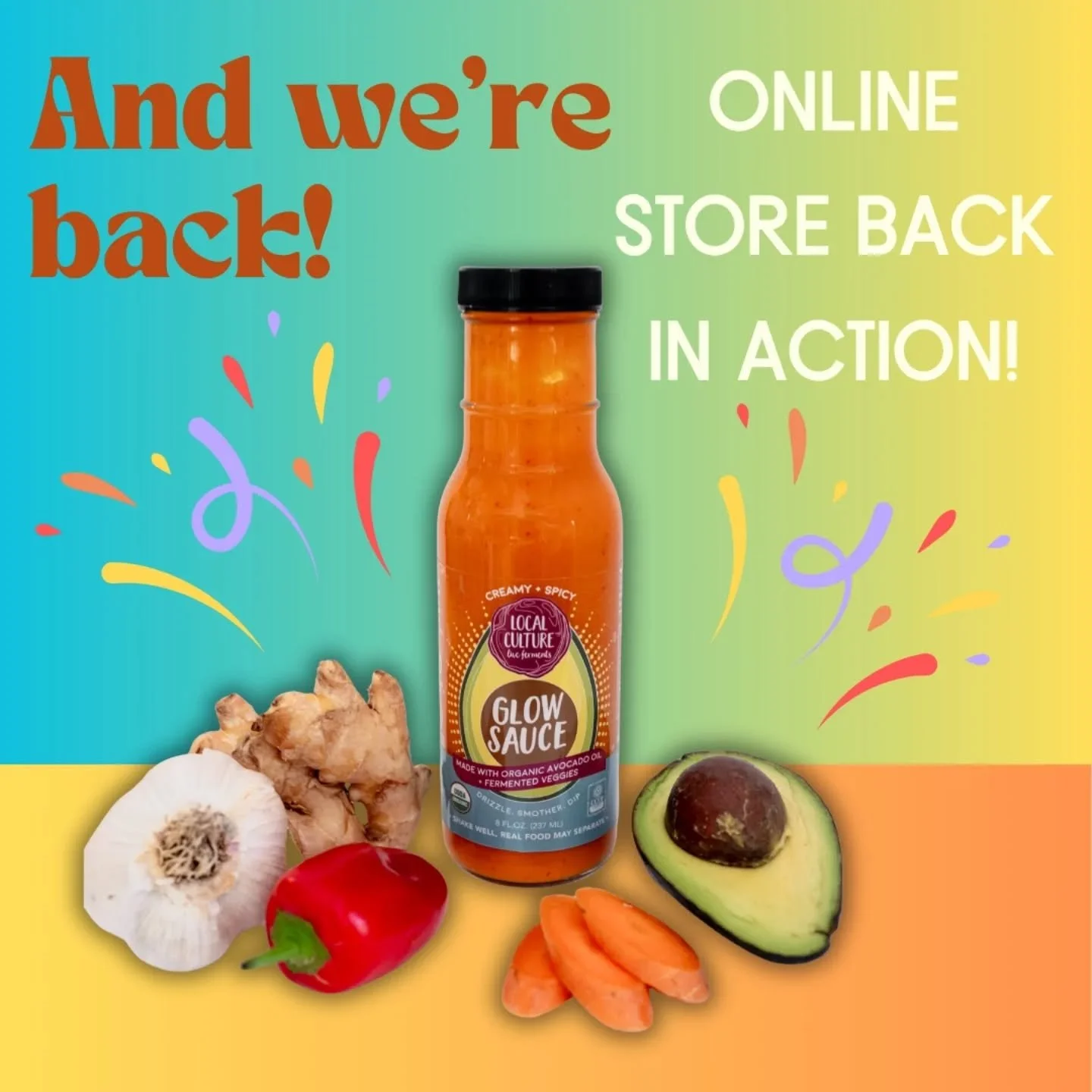 Hiccups-be-gone! Online store is back on our website! Click the 🔗 link in our bio 🎉