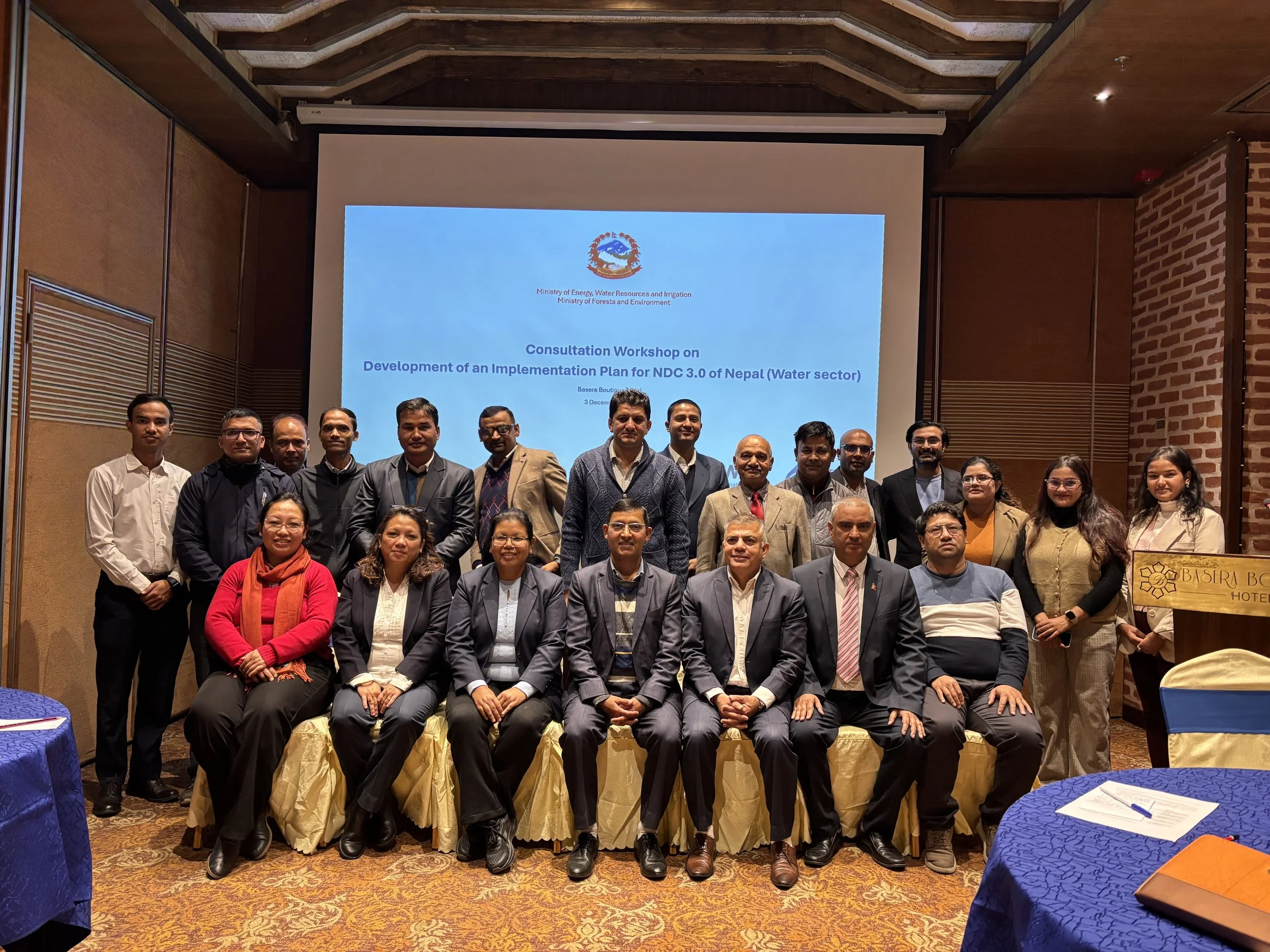 Workshop for developing Nepal’s NDC3.0 Implementation Plan (Water sector)