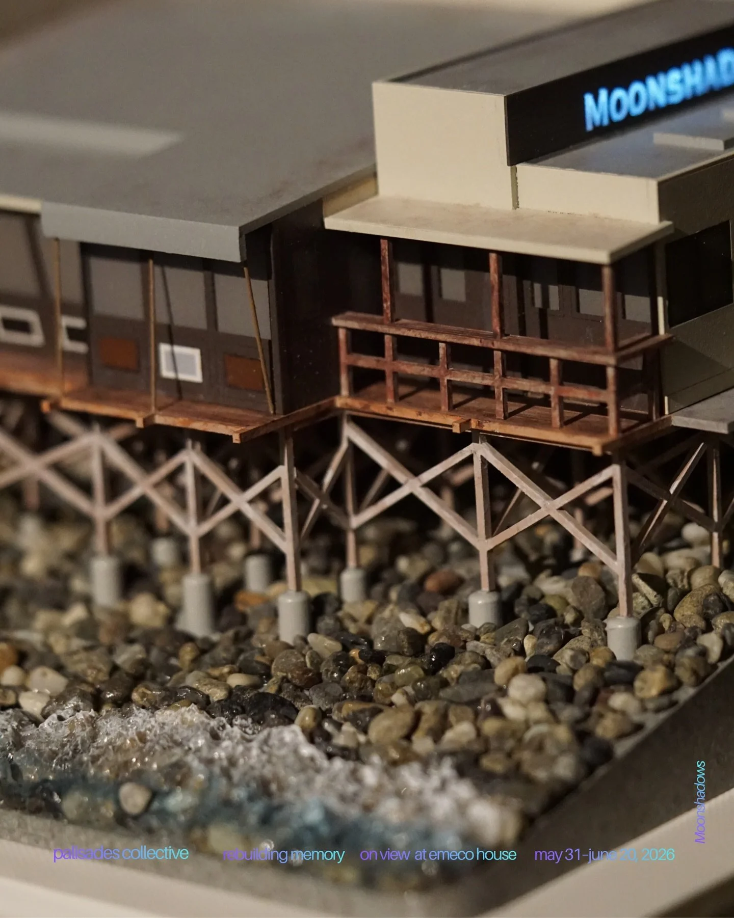 Moonshadows

A stilted oceanfront restaurant in Malibu known for its dramatic setting and decades of coastal dining.

EMECO House, 507 Boccaccio Ave, Venice, CA 90291, United States
Opening: May 30, 5pm
On view: May 31 &ndash; June 20
Daily 12&ndash;