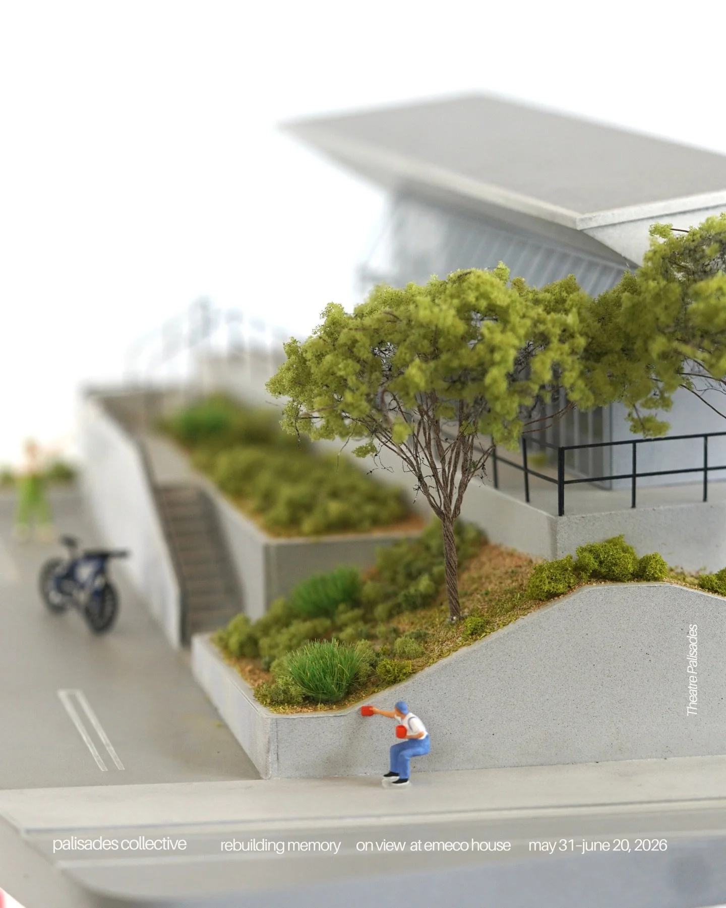 Theatre Palisades
A final detail, added by hand.

At Theatre Palisades, even the smallest touch carries the memory of a place built for performance, community, and care.

EMECO House, 507 Boccaccio Ave, Venice, CA 90291, United States
Opening: May 30