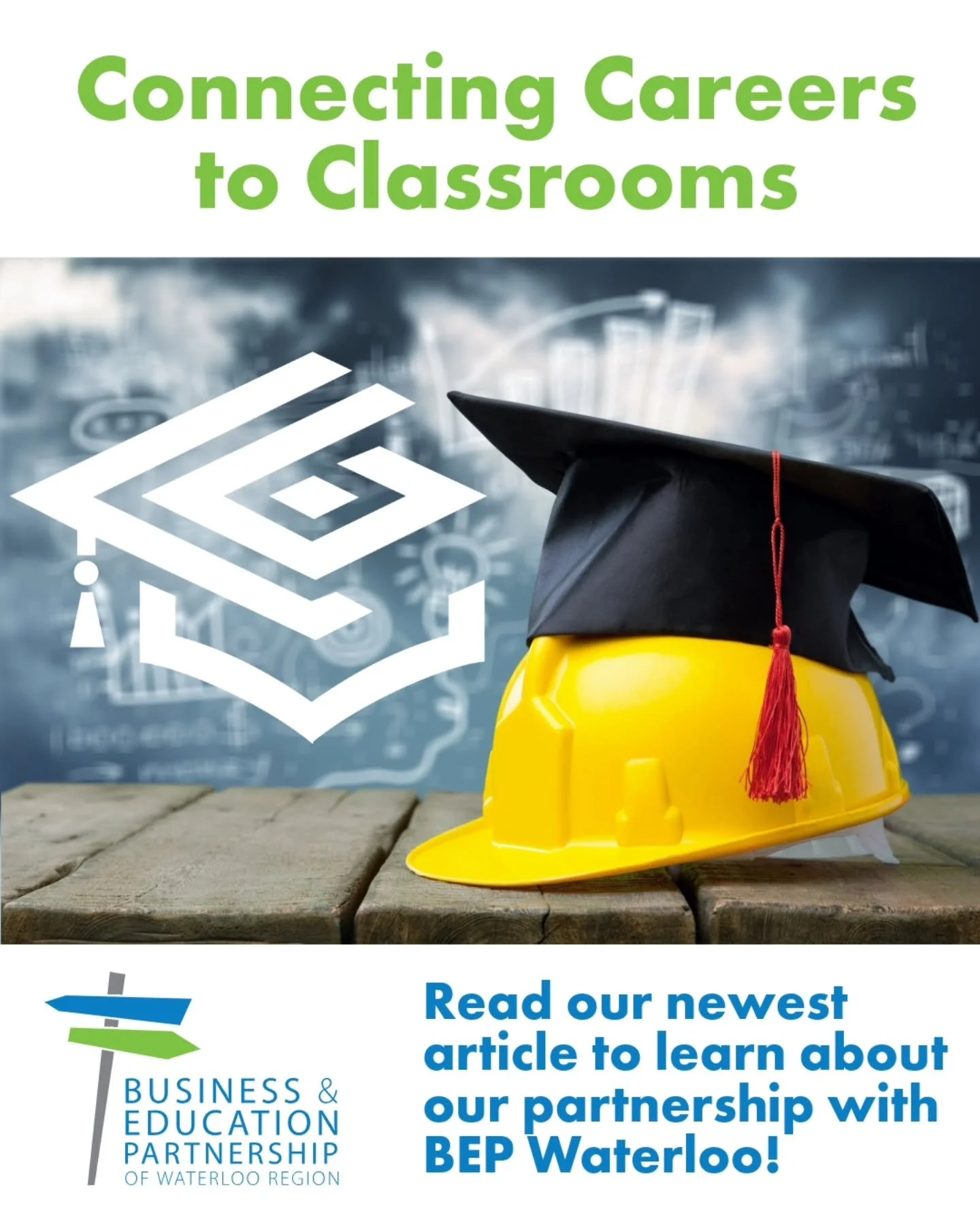 We teamed up with @bep_wr (Business &amp; Education Partnership of Waterloo Region) to bring real-world construction experiences to local students &mdash; from reading blueprints to building bids. Over 450 students across 9 schools got a taste of wha