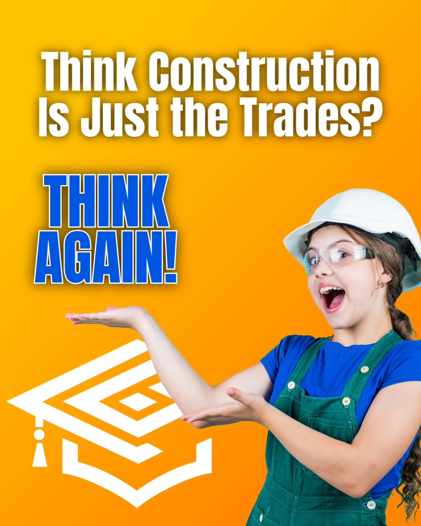 Think construction is just hard hats + hammers?
👀 Think again.

Designers. Planners. Engineers. Safety pros. Project leads. Construction is a whole career ecosystem &mdash; and there&rsquo;s a spot for your talent.

You don&rsquo;t need to have it a