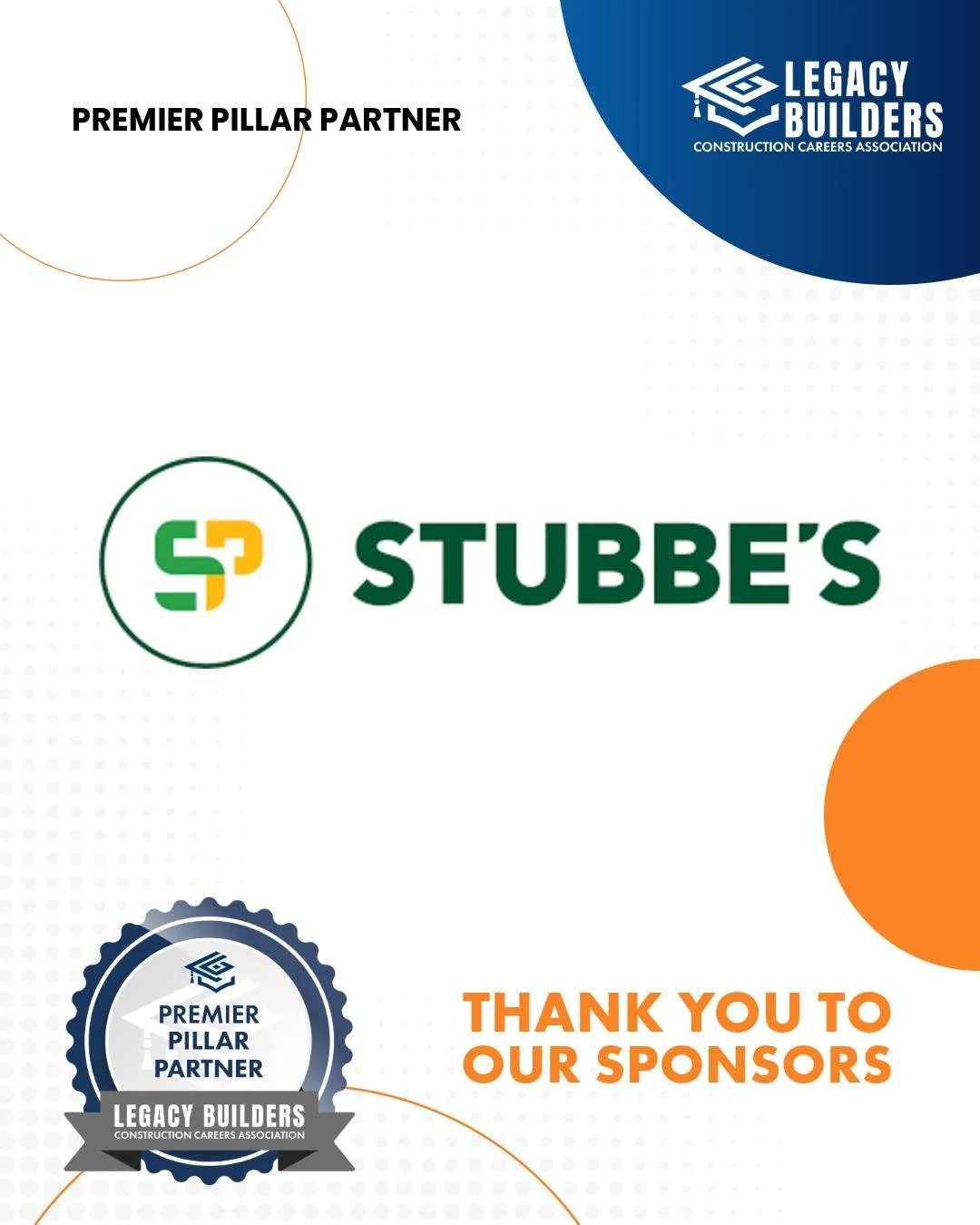 Stubbes Precast is proud to serve as the Premier Pillar Partner of Legacy Builders. Stubbe&rsquo;s continues to demonstrate true leadership within Ontario&rsquo;s construction industry. Known for their expertise in precast concrete solutions and comm