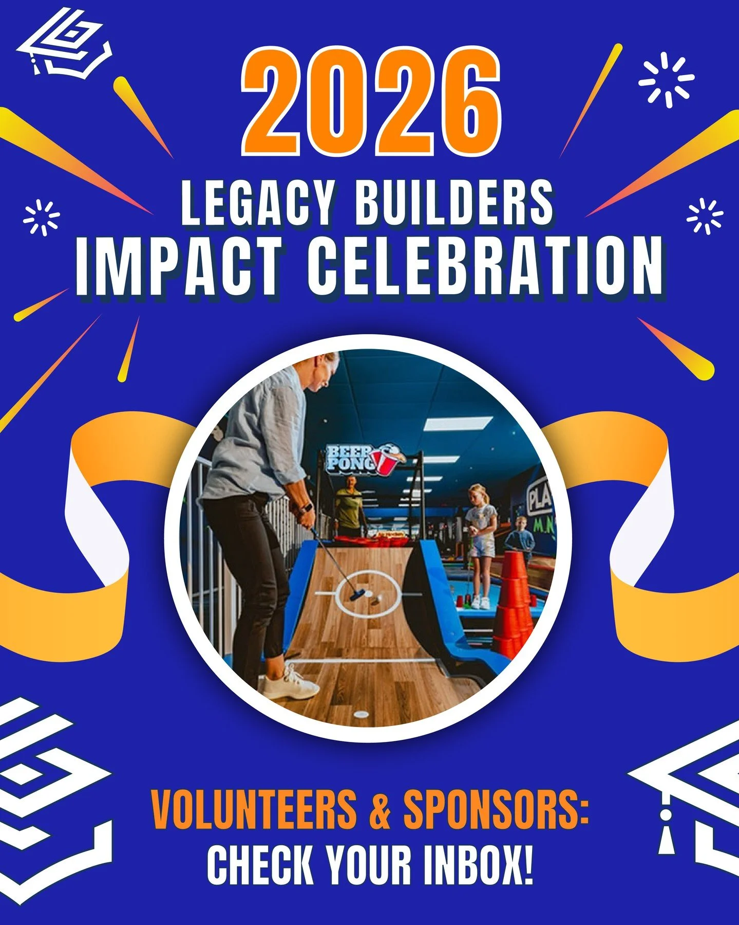 This is your official &ldquo;stop scrolling and RSVP&rdquo; moment 🚨 6,000+ students. 88 schools. ONE night to celebrate. 🚨Don&rsquo;t be the one who forgets to RSVP!

👉 Check your inbox &mdash; June 2 for Our Legacy Builders Impact Celebration!