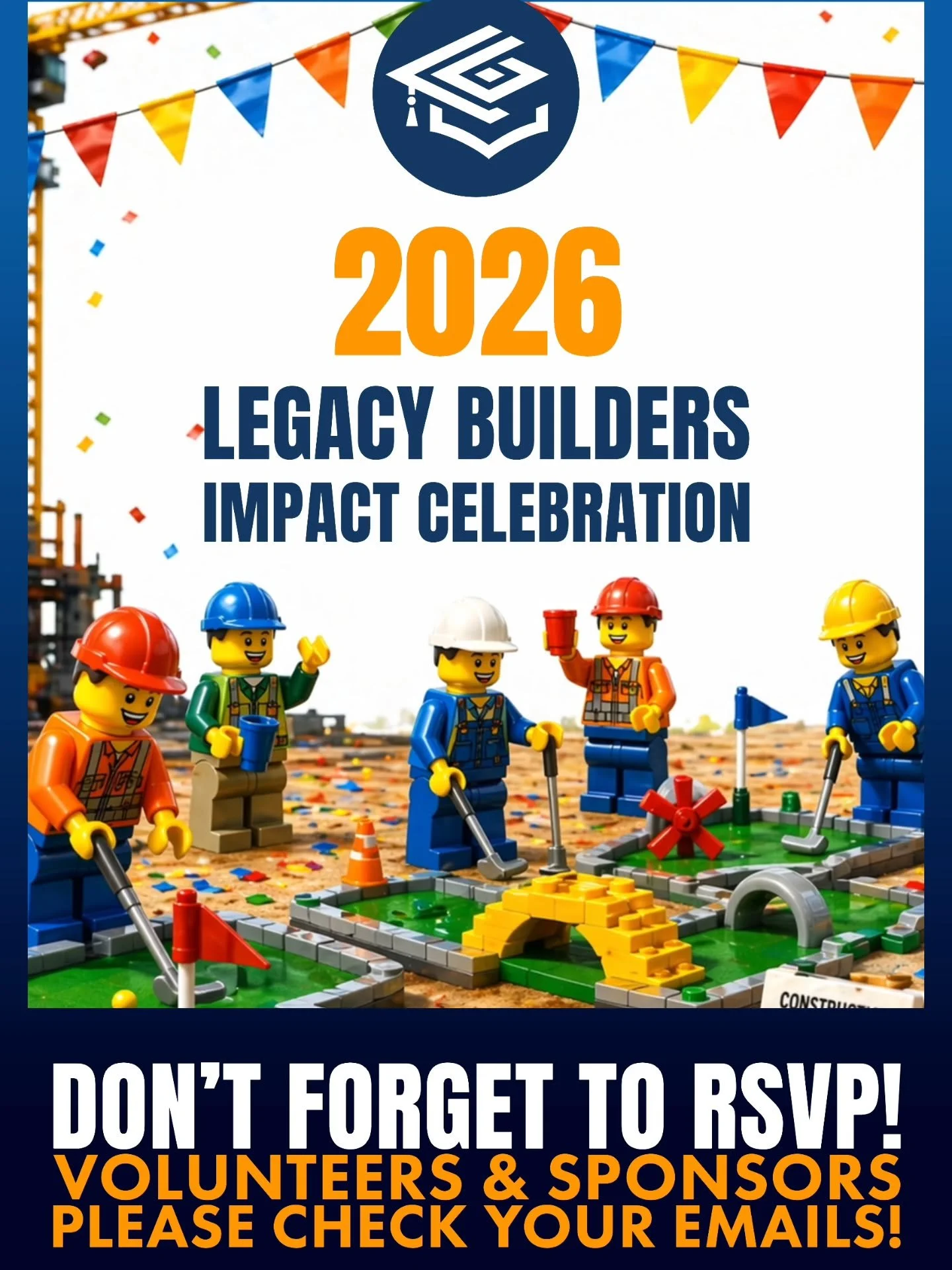 RSVP check 👀

If you&rsquo;ve been part of the @legacybuildersprogram this year (yes, we mean YOU 👷&zwj;♀️👷&zwj;♂️), this is your official nudge, reminder, and gentle peer pressure all in one&hellip;

Our Legacy Builders Impact Celebration is June