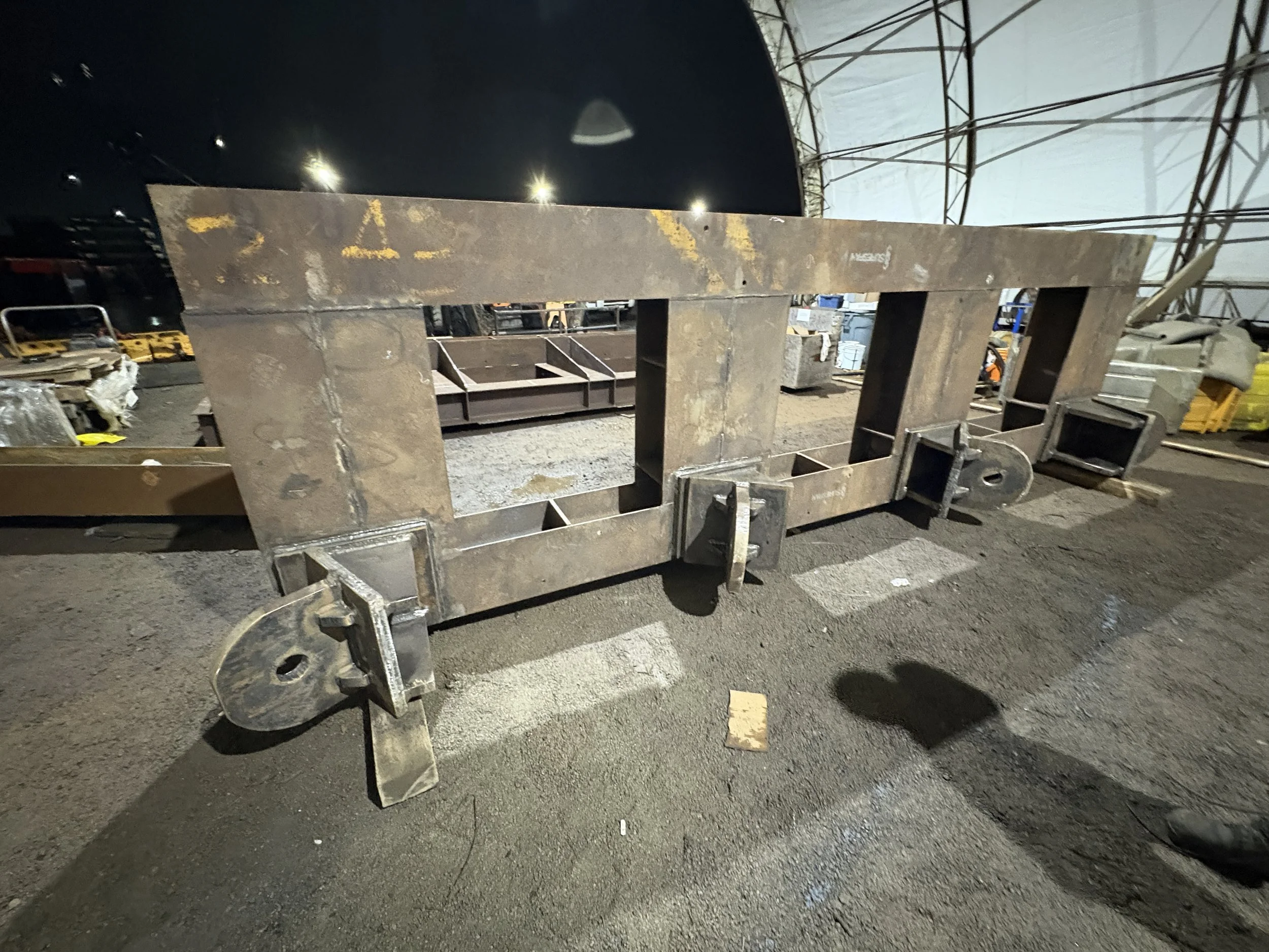 custom fabrication of structural steel welding
