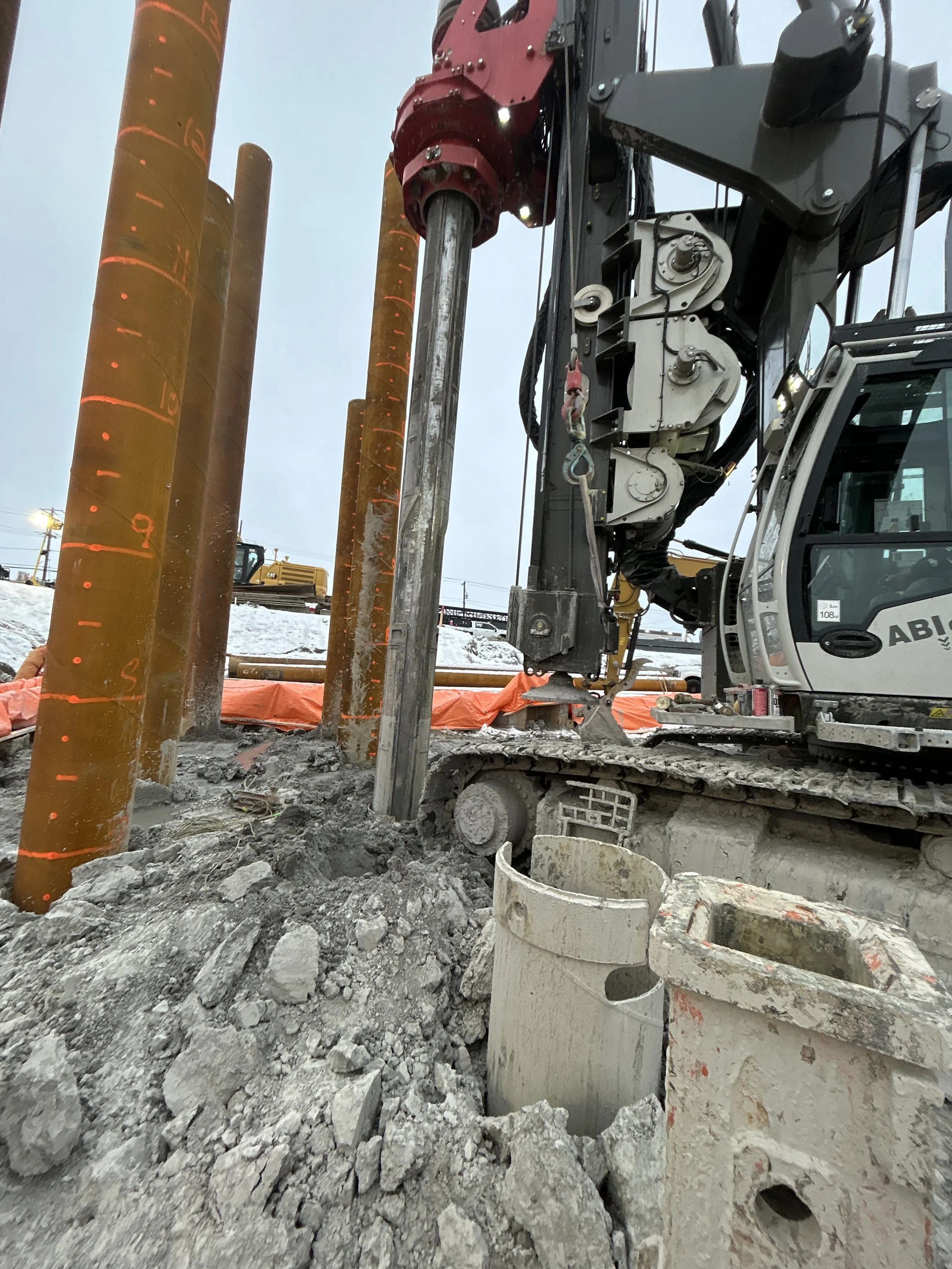 Pile driving welding in the fraser valley and bc