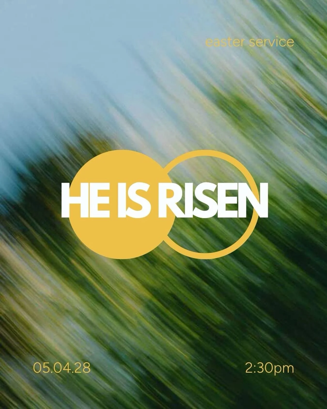 You&rsquo;re invited to our Easter service THIS SUNDAY! 
Join us as we celebrate the resurrection of our Lord and the hope it brings! 

📅 Sunday, April 5th 
⏰ 2:30 PM 
📍 서울 중구 중림로 50-1 SKY1004빌딩, 14층

Come with your family and friends 
and experien