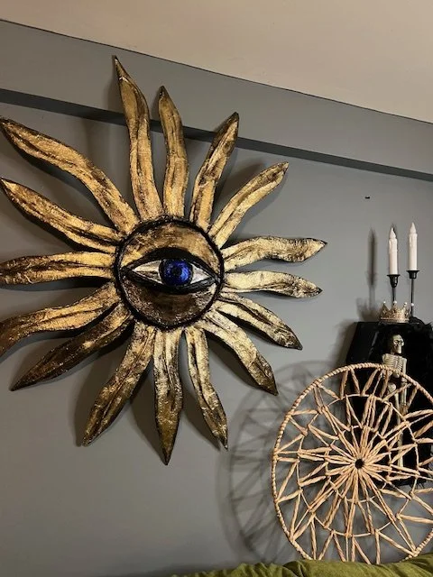 Paper Mache Sun